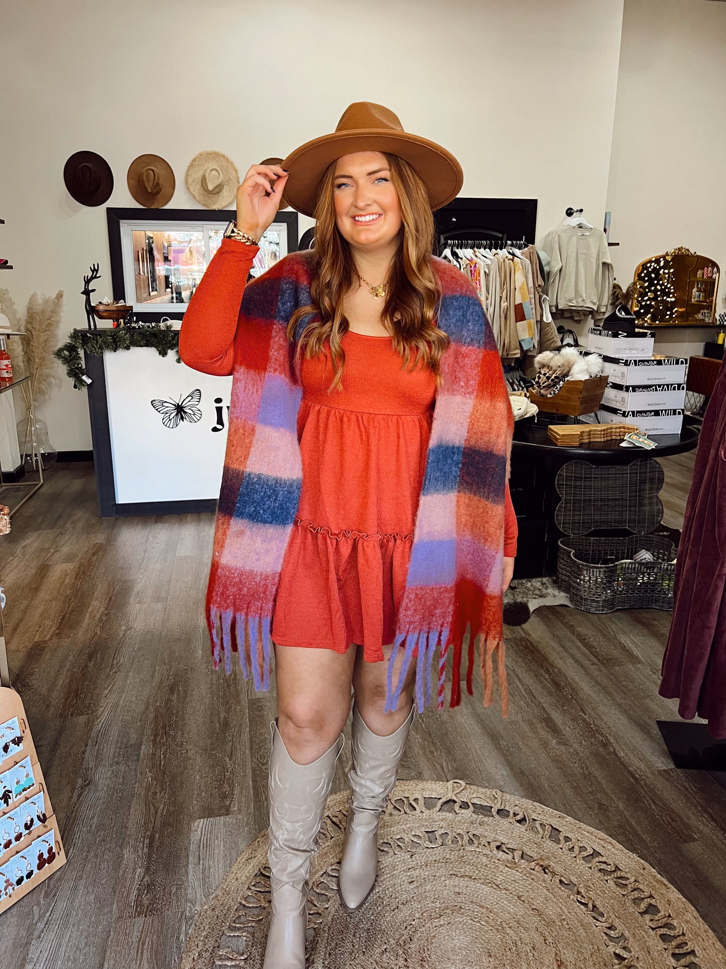 Cinnamon Spice Dress