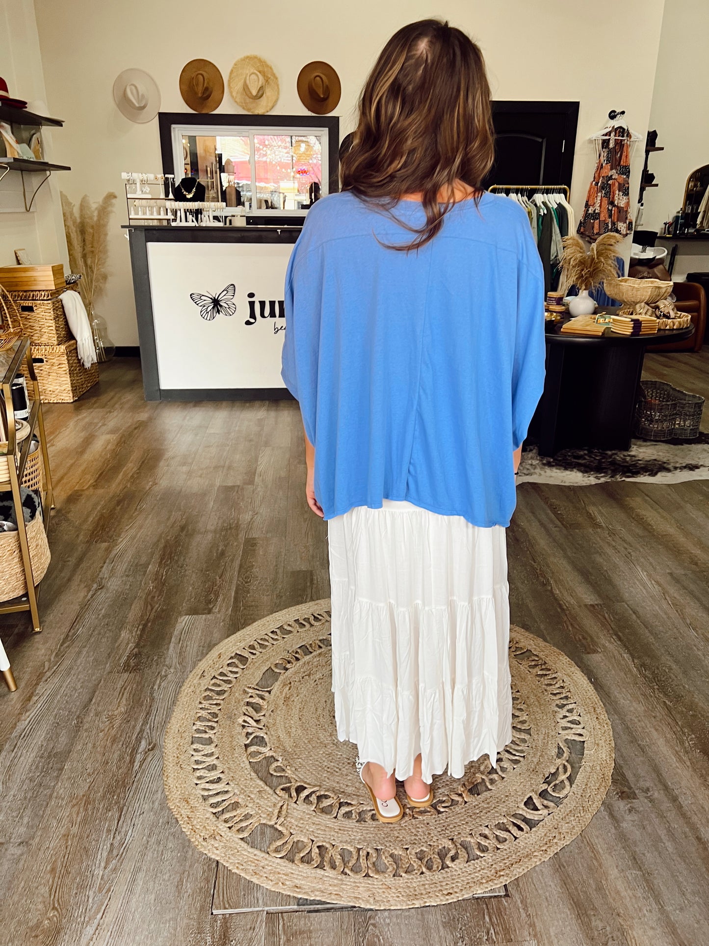 Ivory Maxi Skirt
