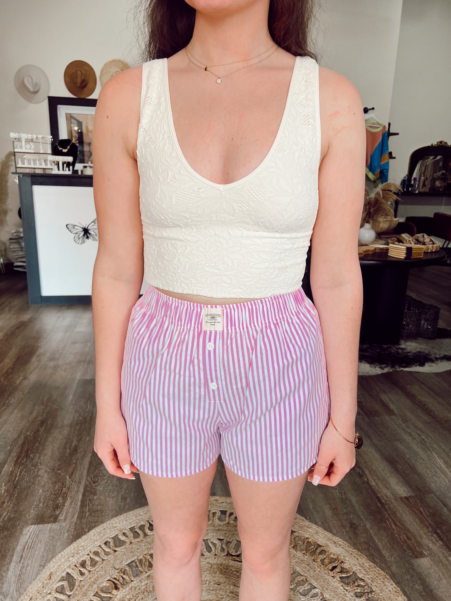 Pink Everyday Boxer Shorts