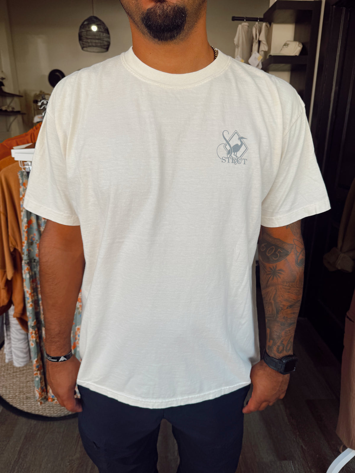 Lab Flight in Frame Tee