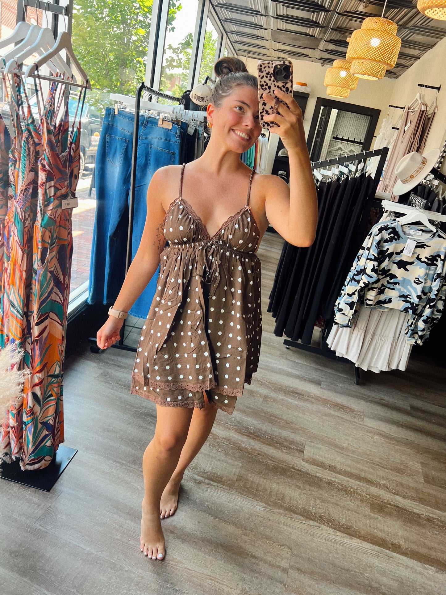 Paige Polka Dot Dress