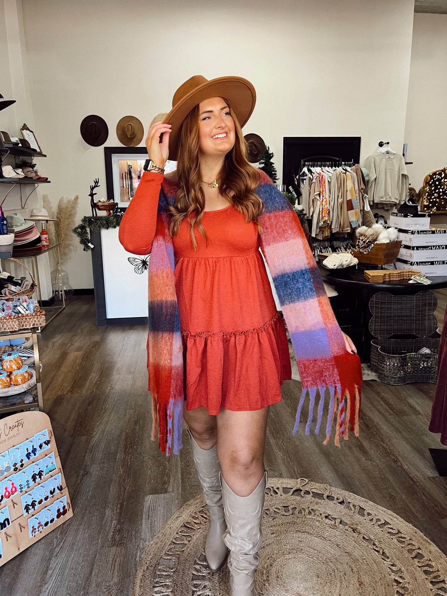 Cinnamon Spice Dress