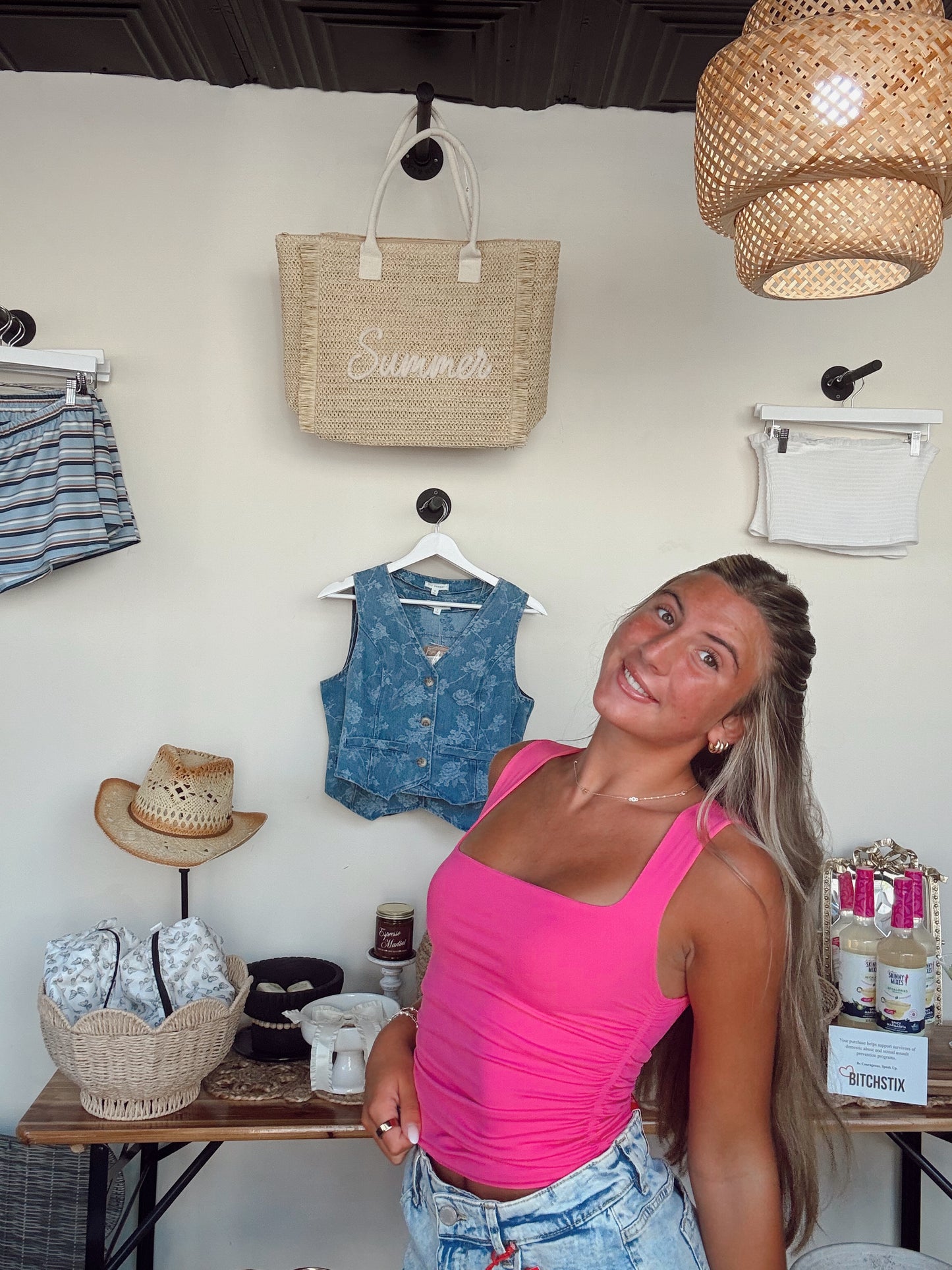 Aloha Fuchsia Top