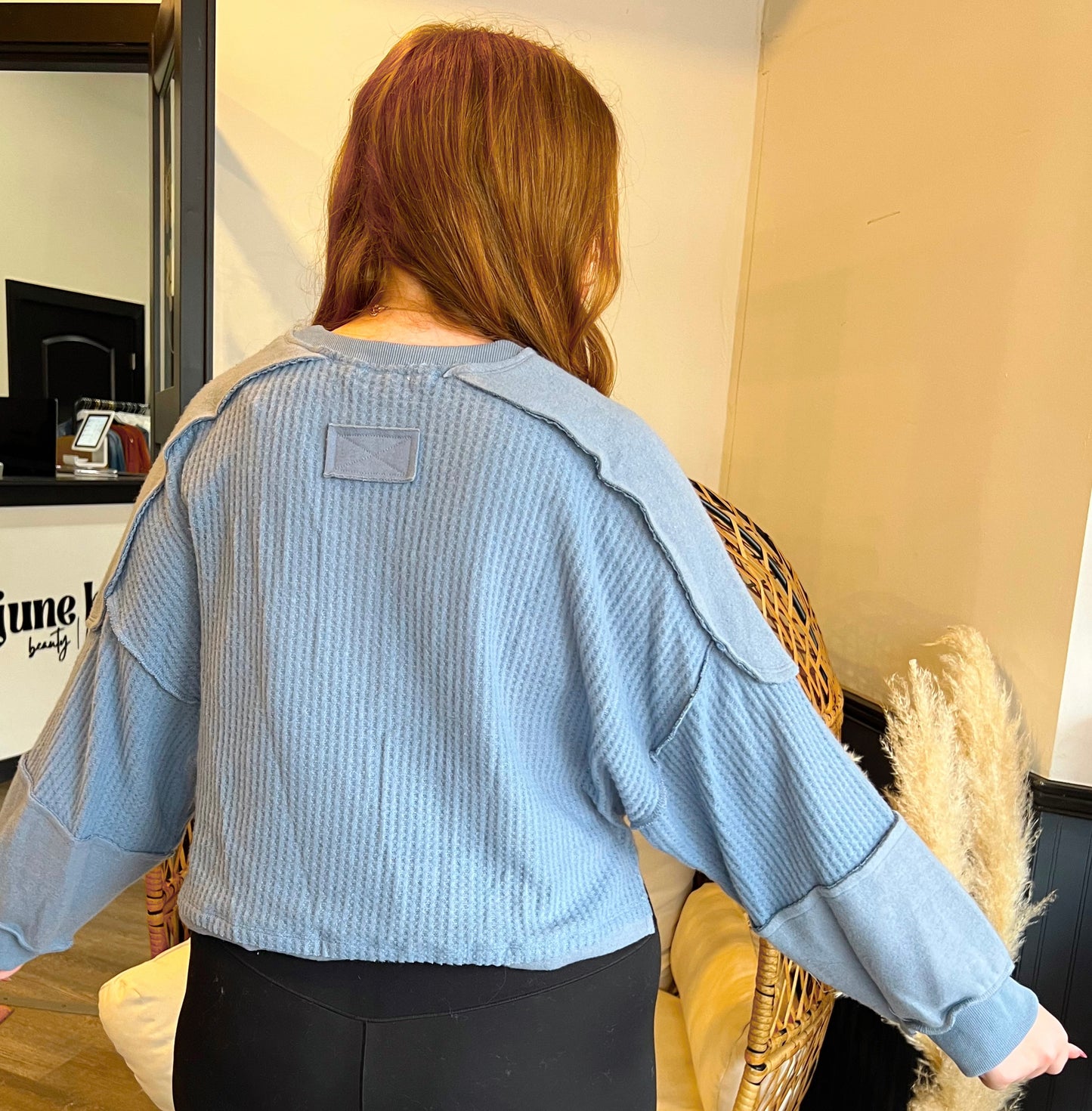 Bluebell Patchwork Top