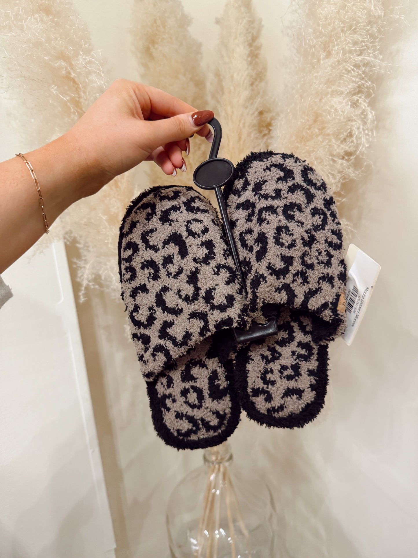 Mocha Leopard Slippers