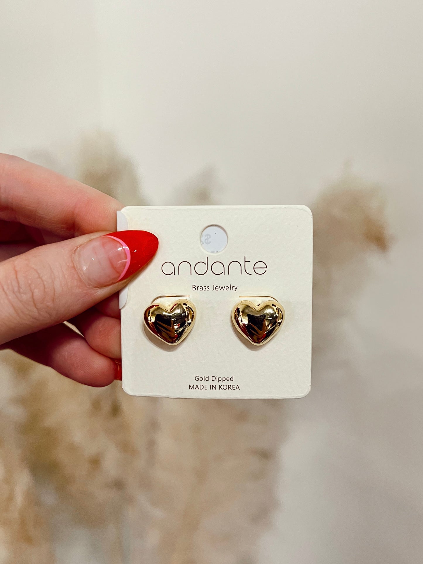 Heart Studs
