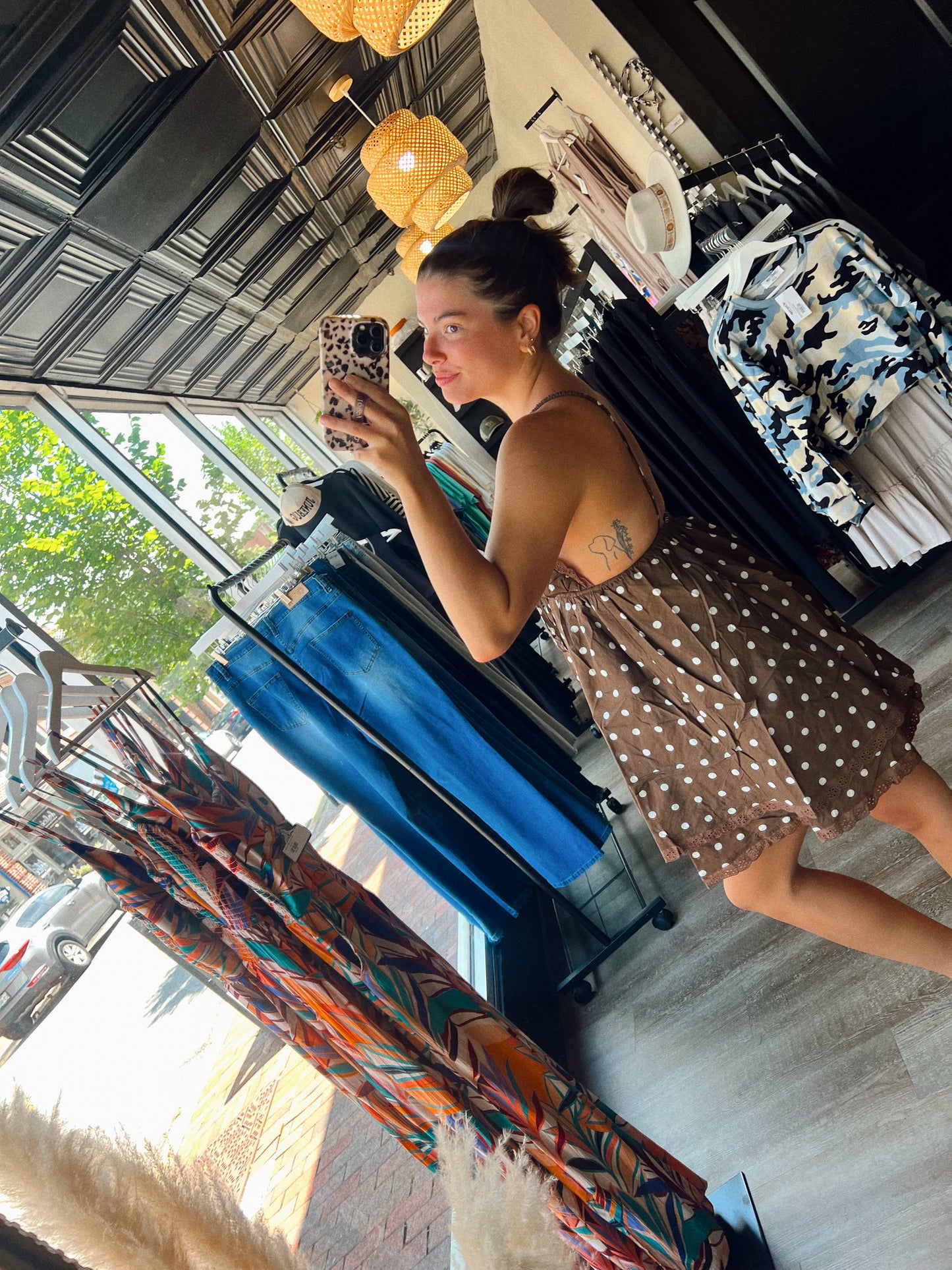 Paige Polka Dot Dress
