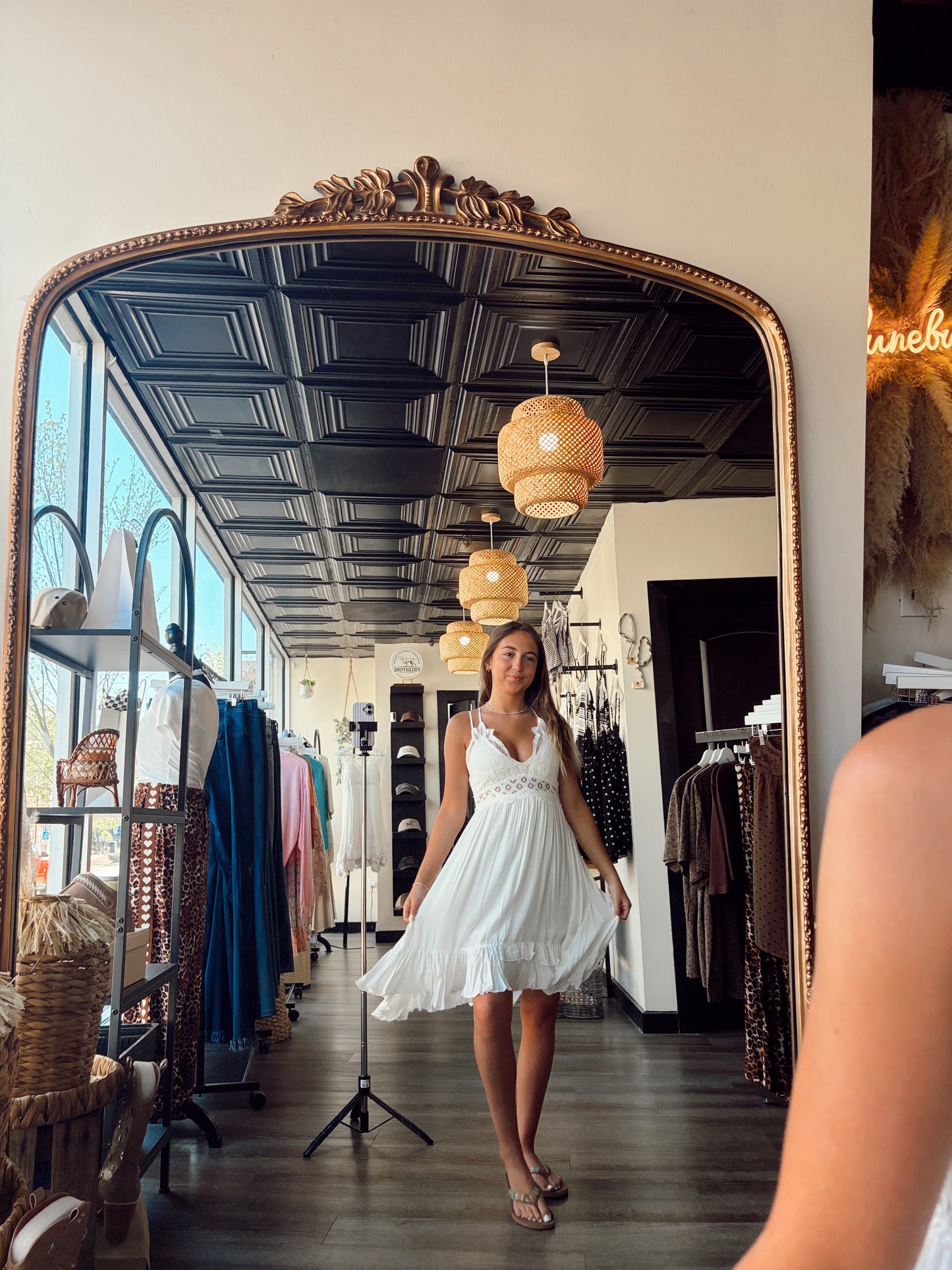 Cora Crochet Lace Dress