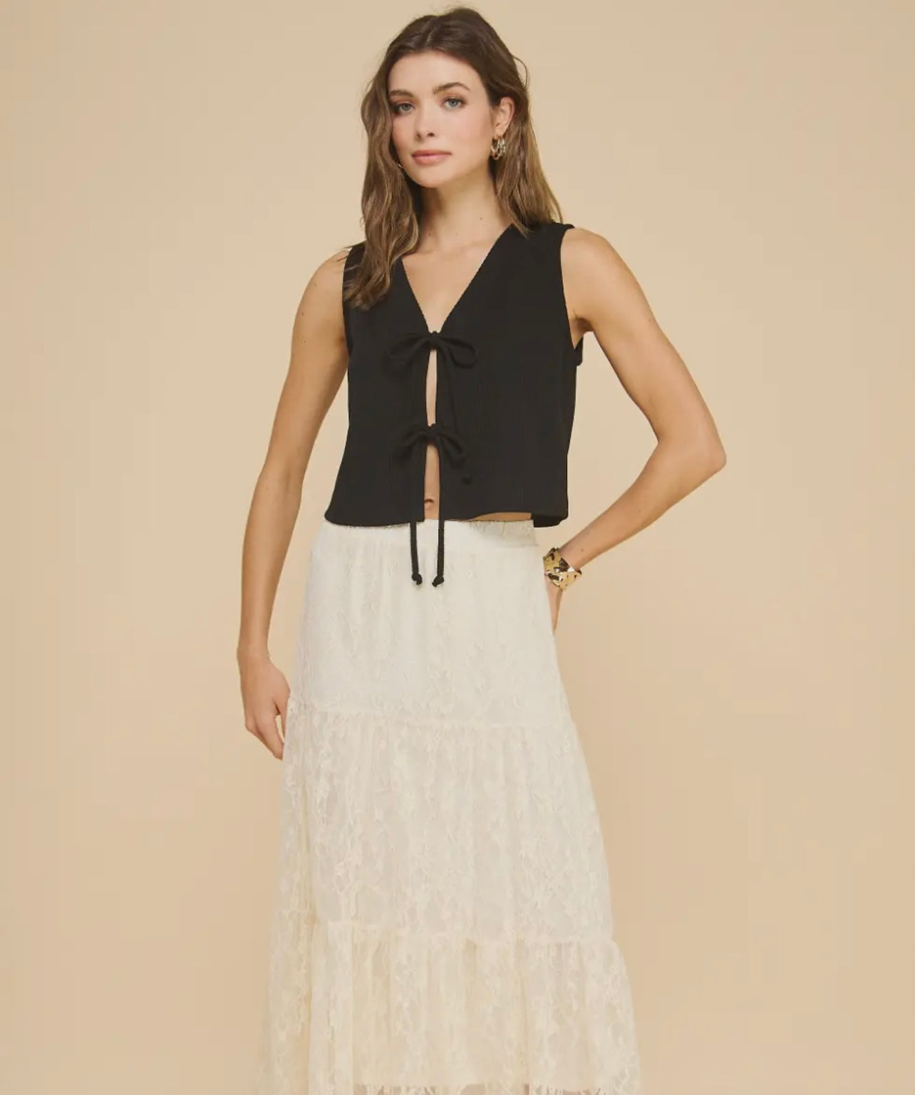 Black Tie Vest