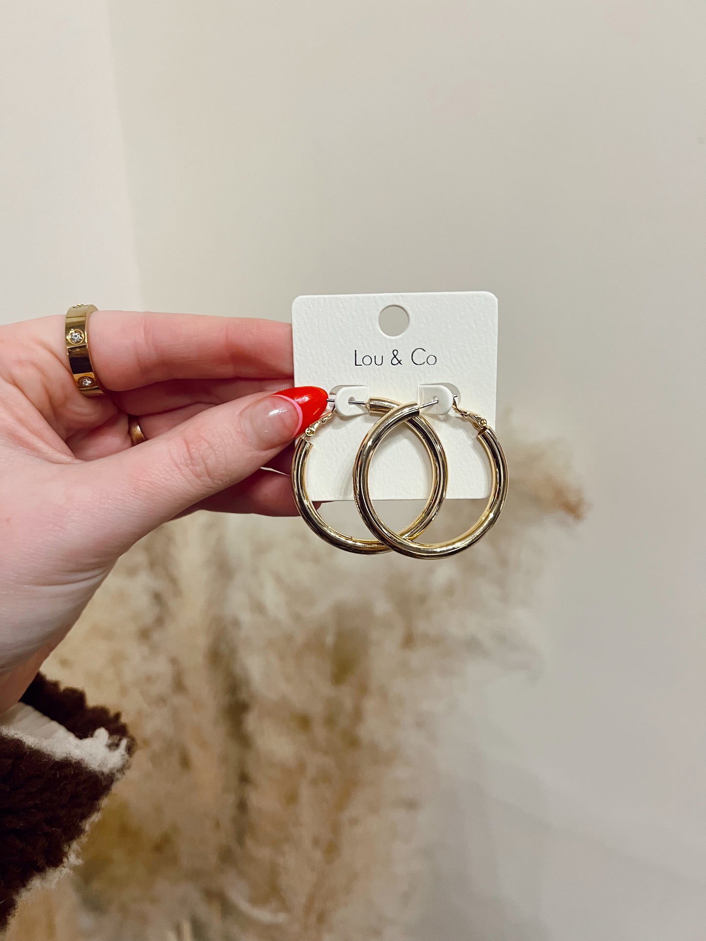 Medium Gold Hoops