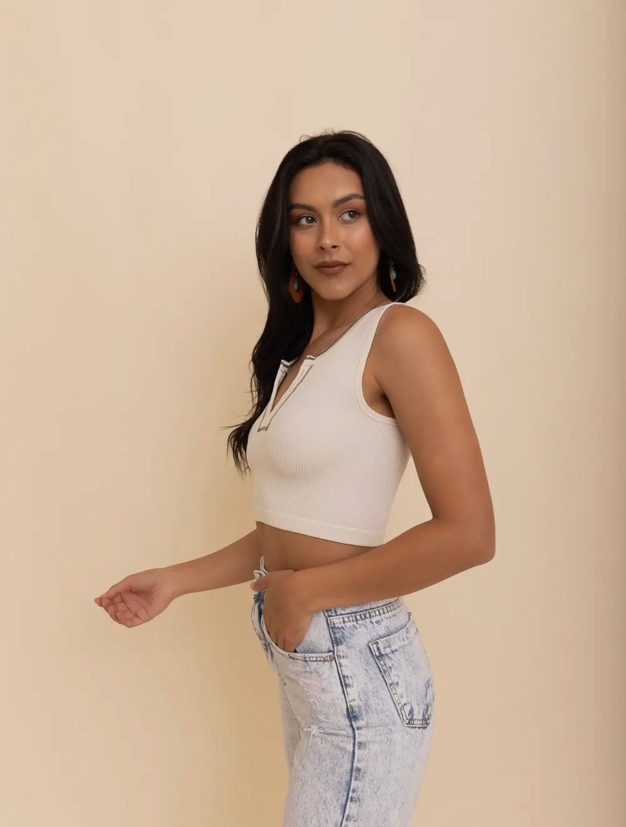 Essential Tank WHITE
