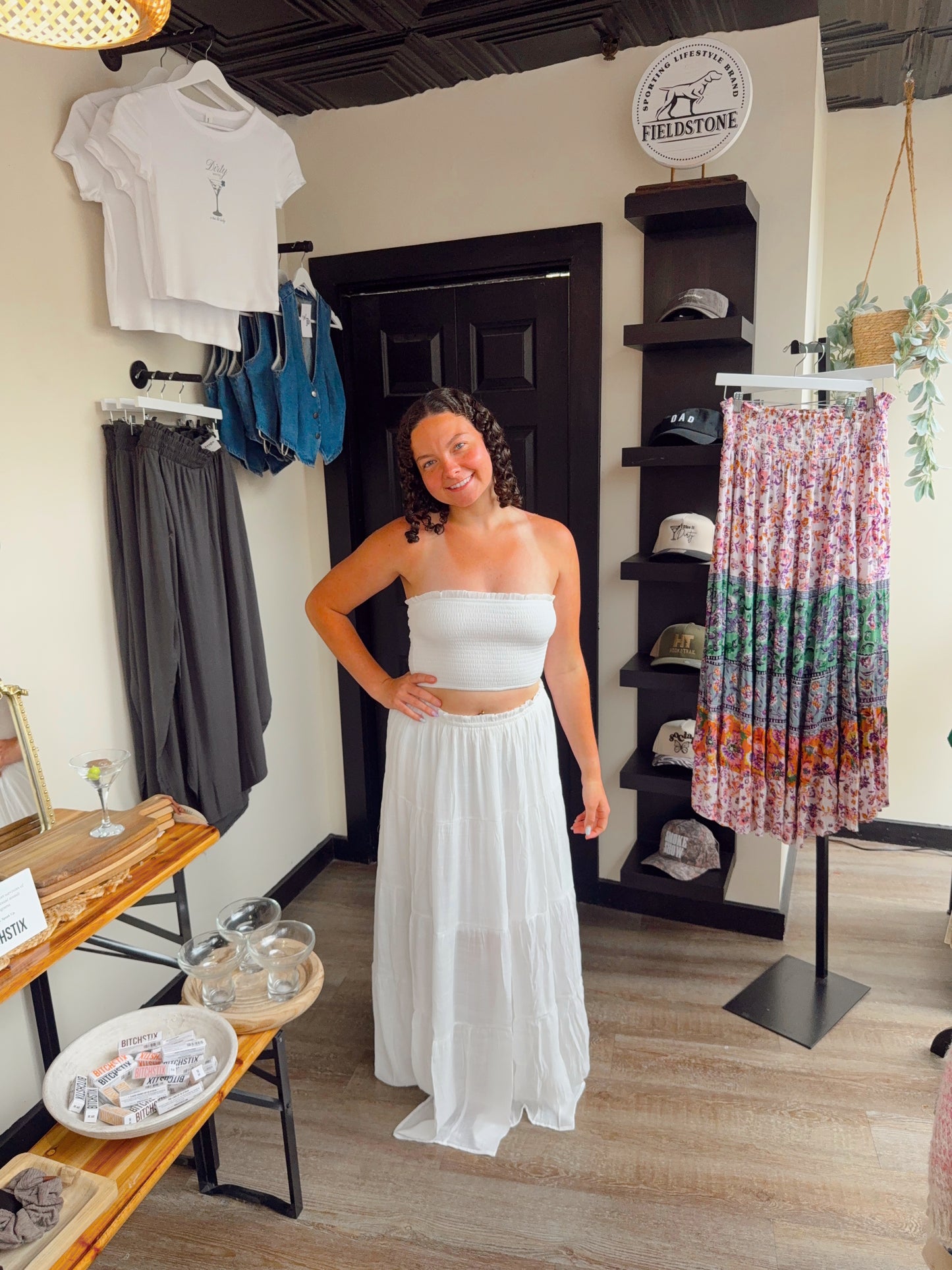 Smocked Tube Top