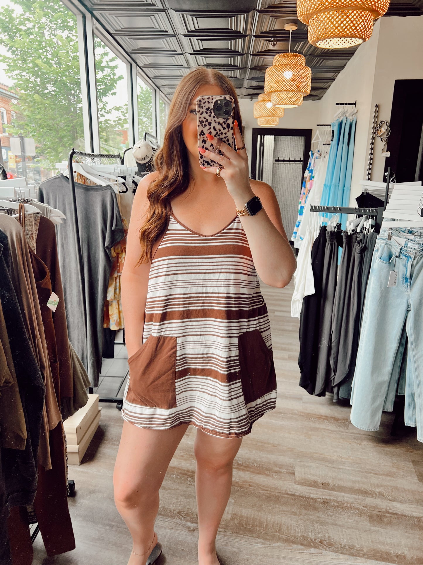Ali Active Dress BROWN