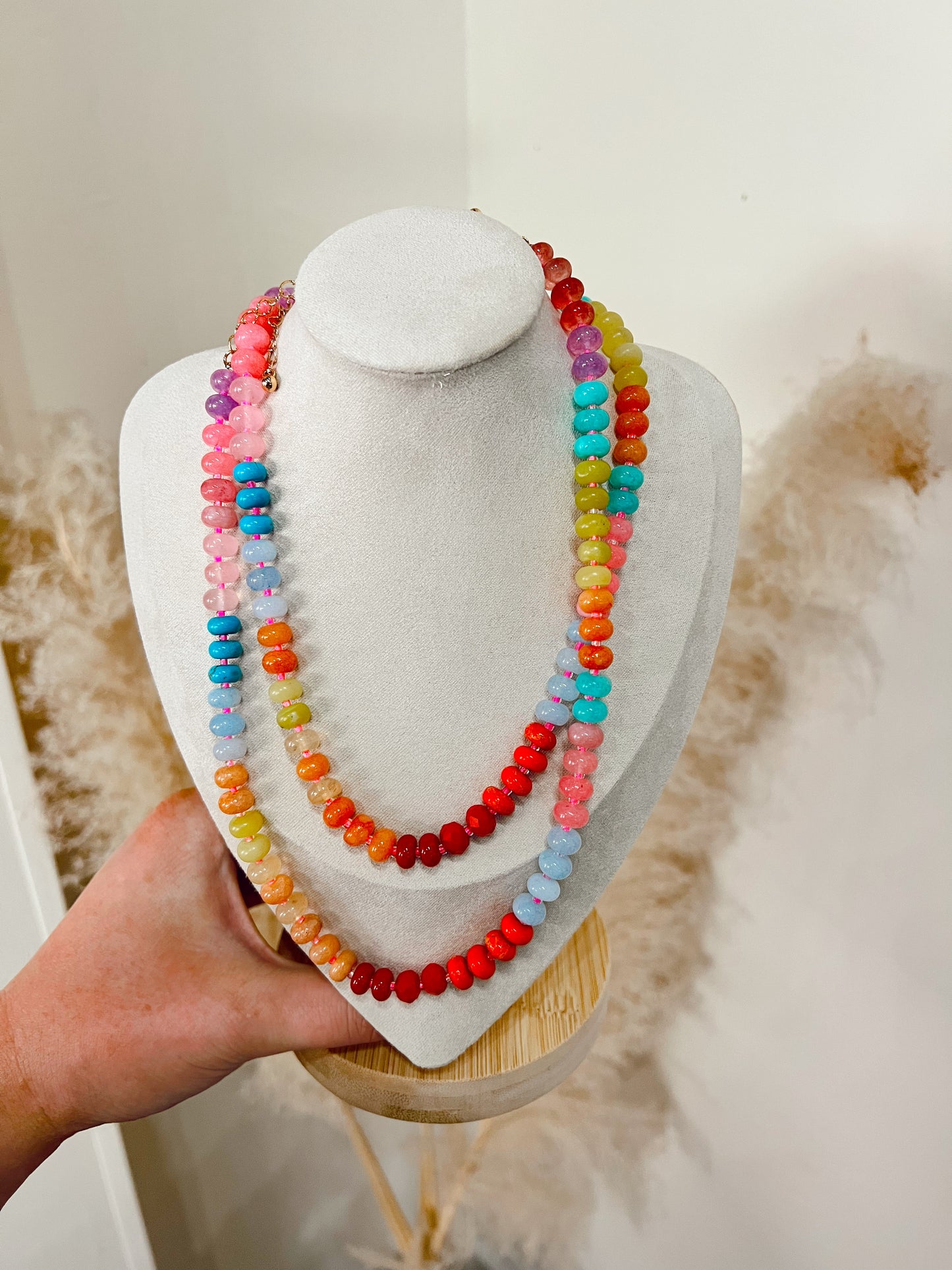 Spring Bead Necklace