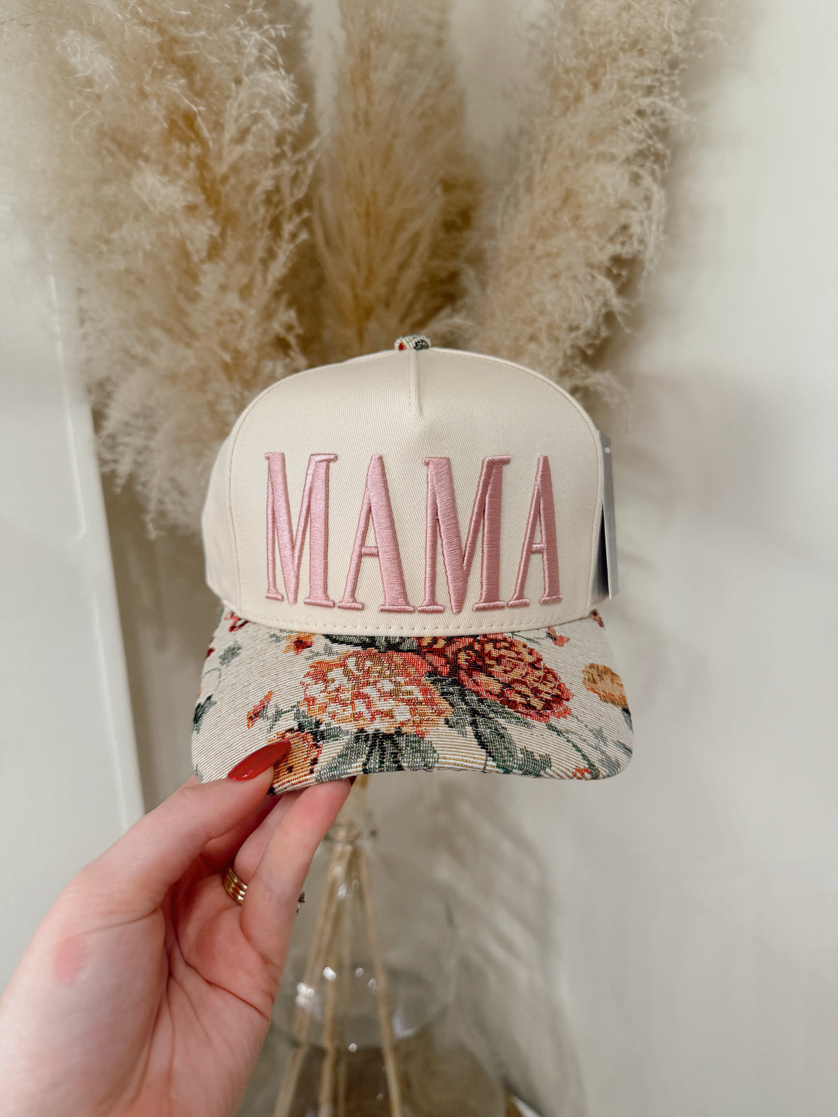 Mama Floral Hat