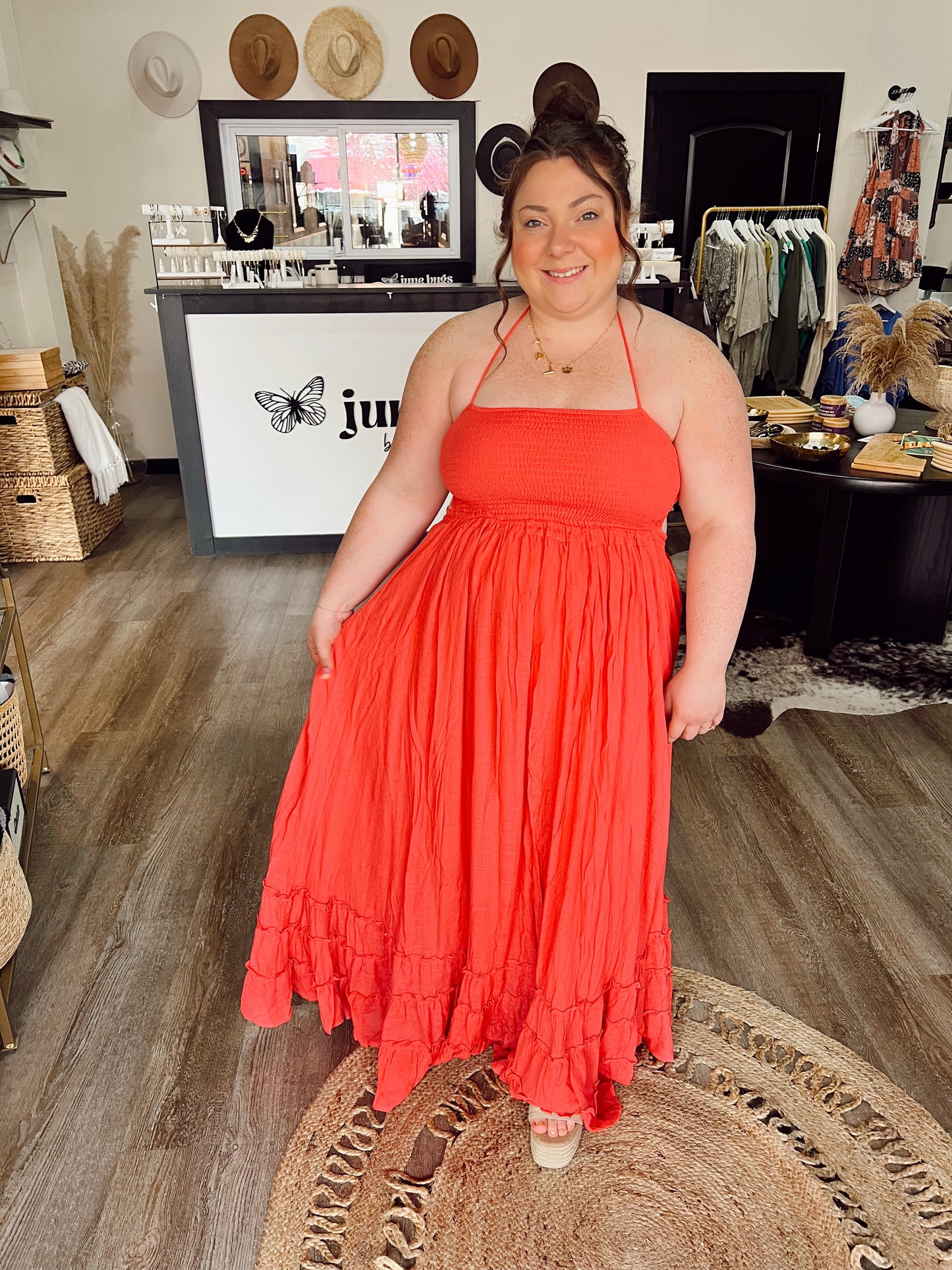 Feeling Free Maxi (CORAL)