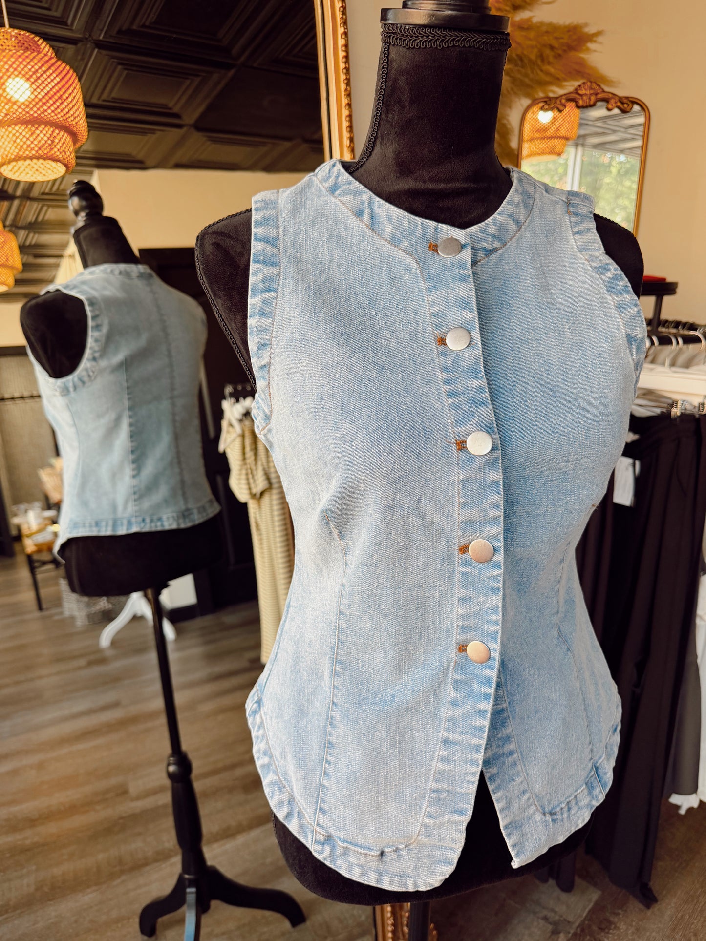 Dawn Denim Vest