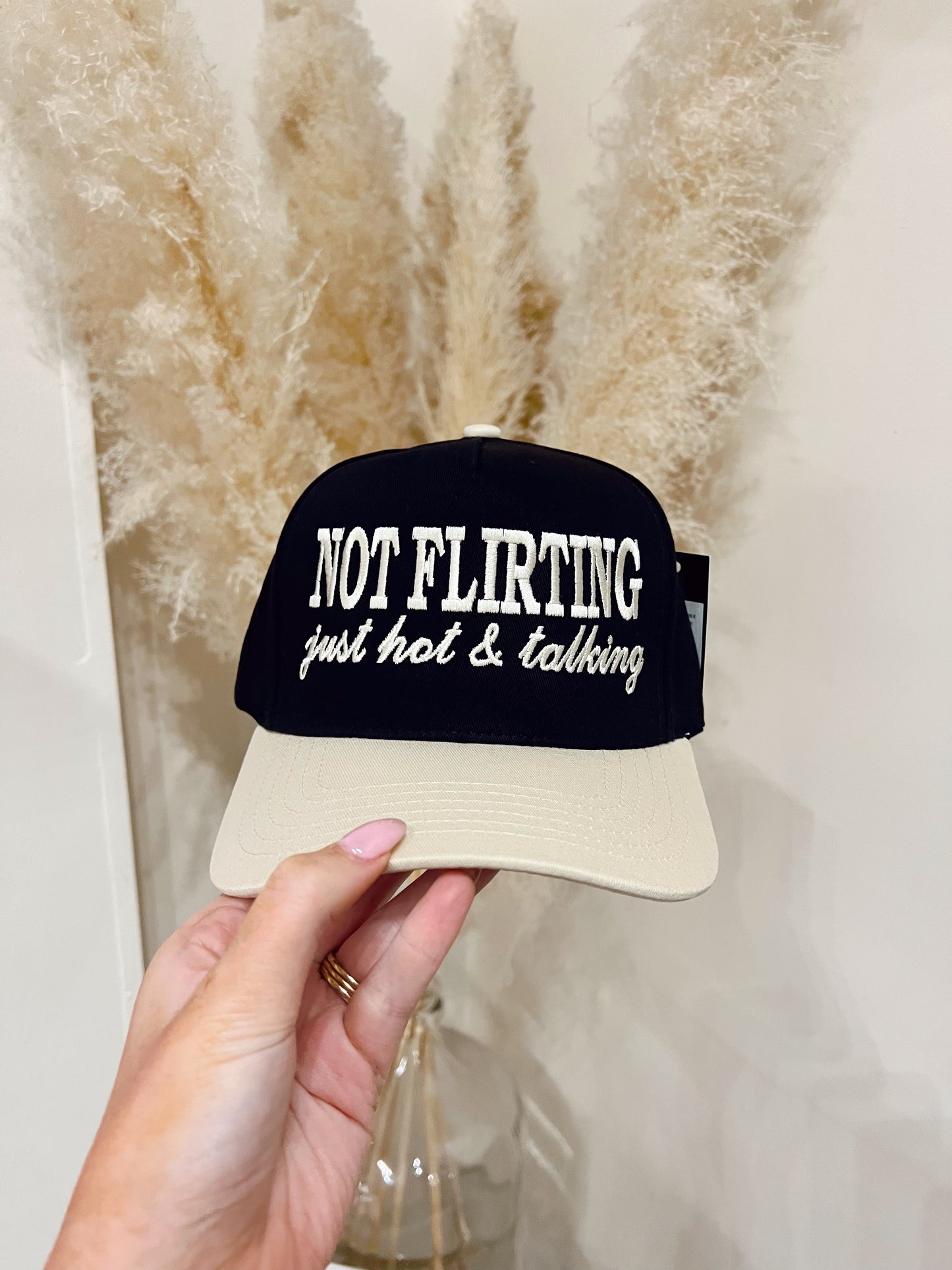 Not Flirting Hat
