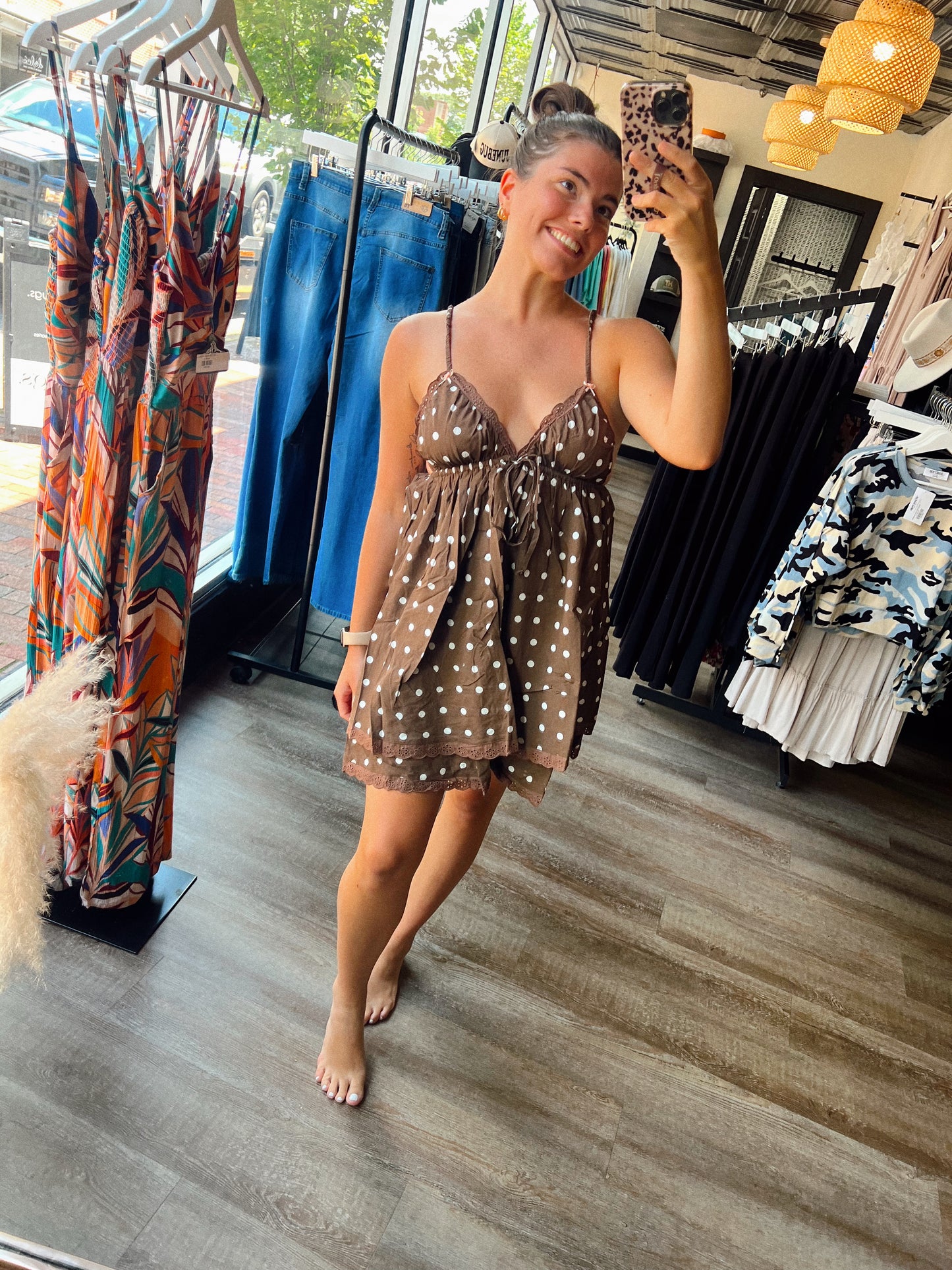 Paige Polka Dot Dress