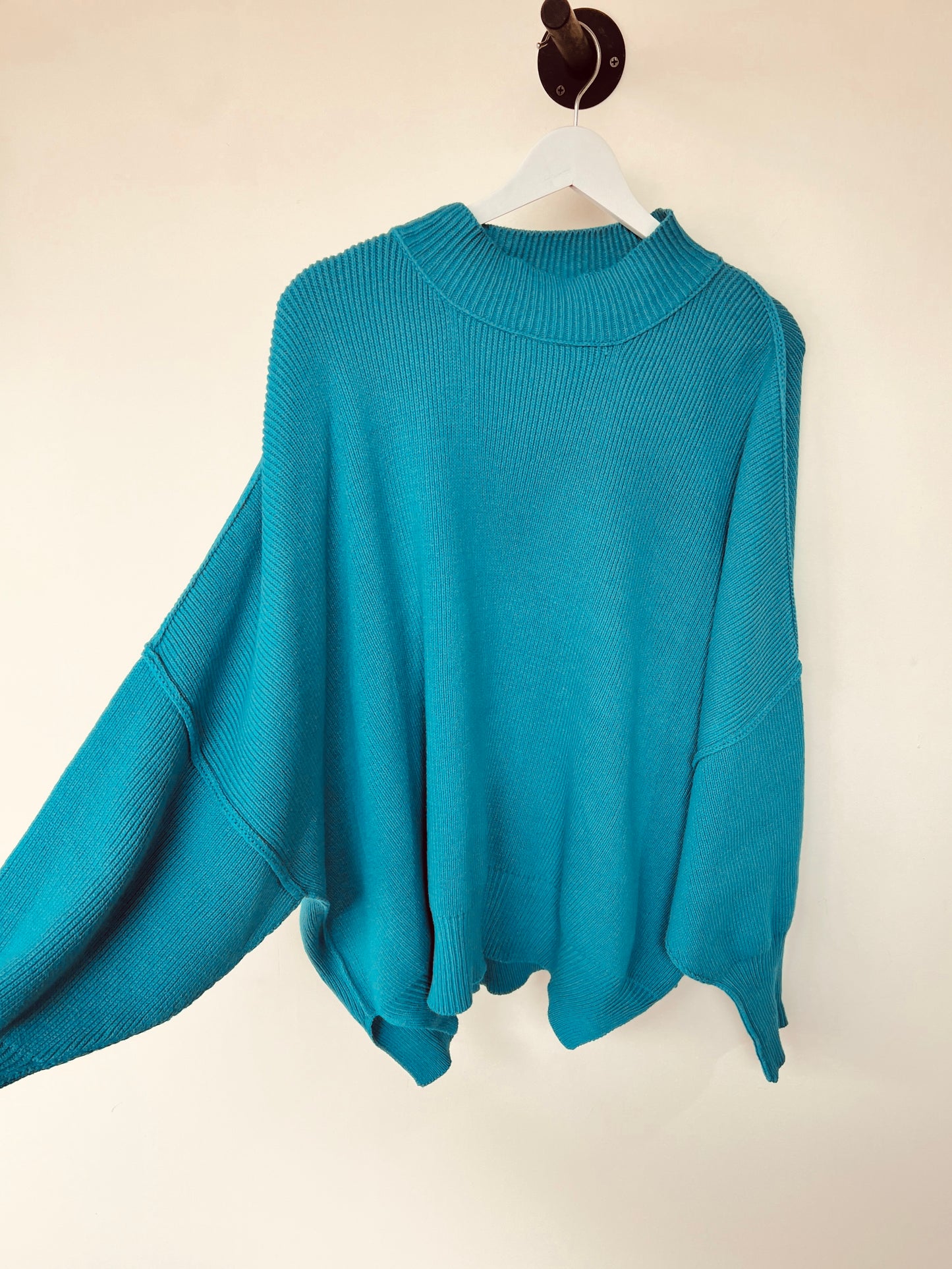 Teal Oversized Sweater