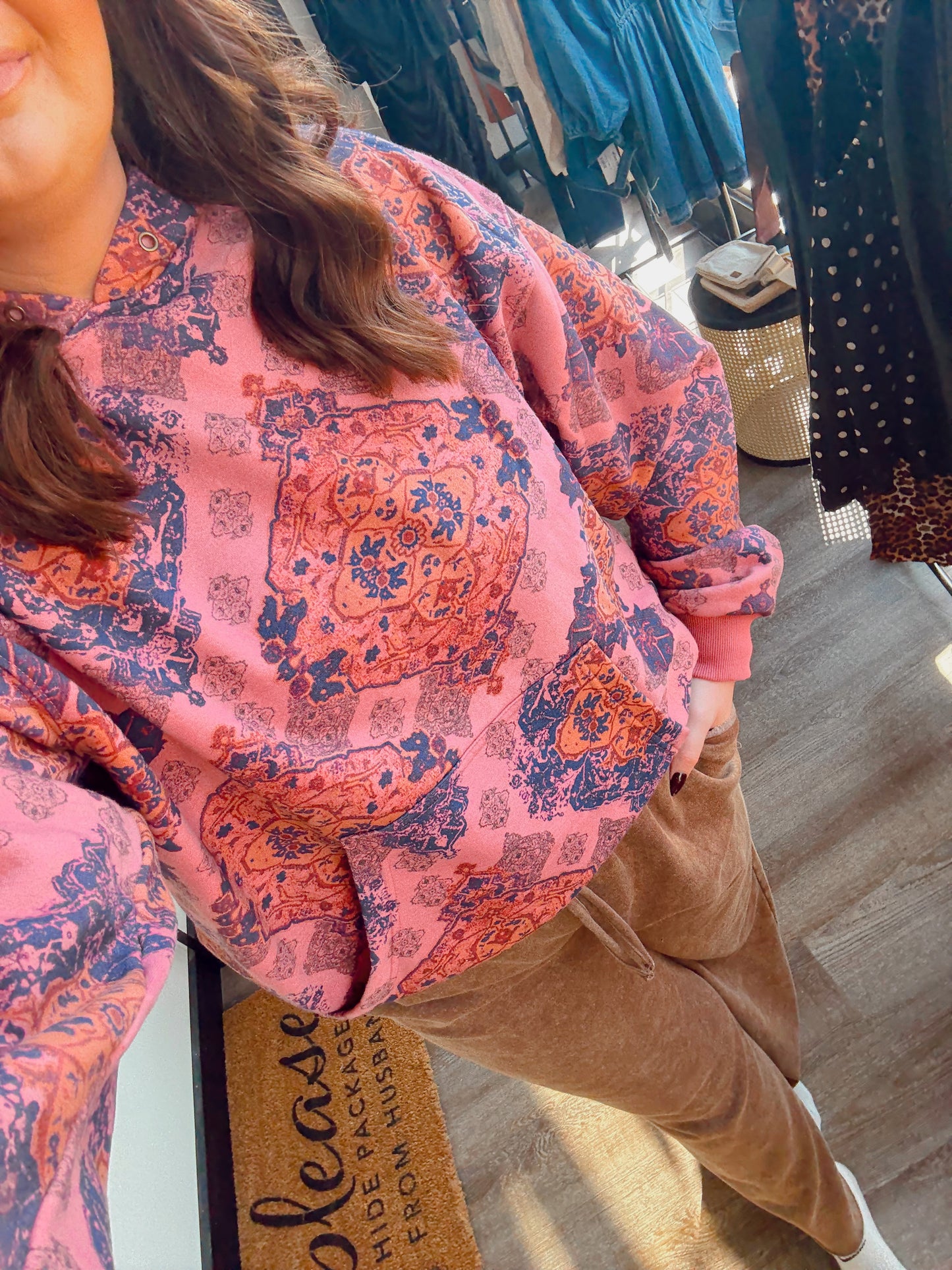 Mauve Free Spirit Sweatshirt