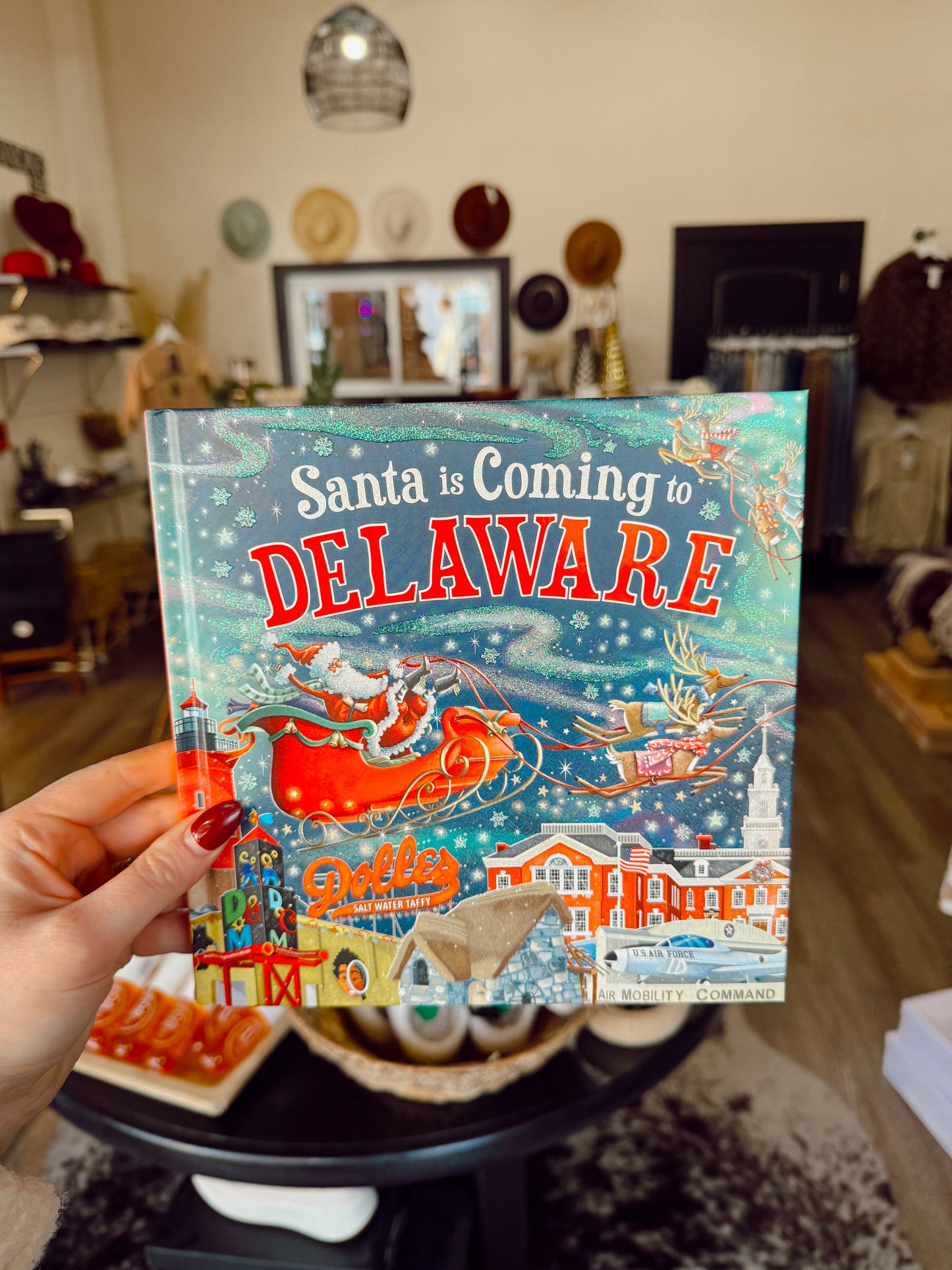 Santa is Coming to Delaware Book