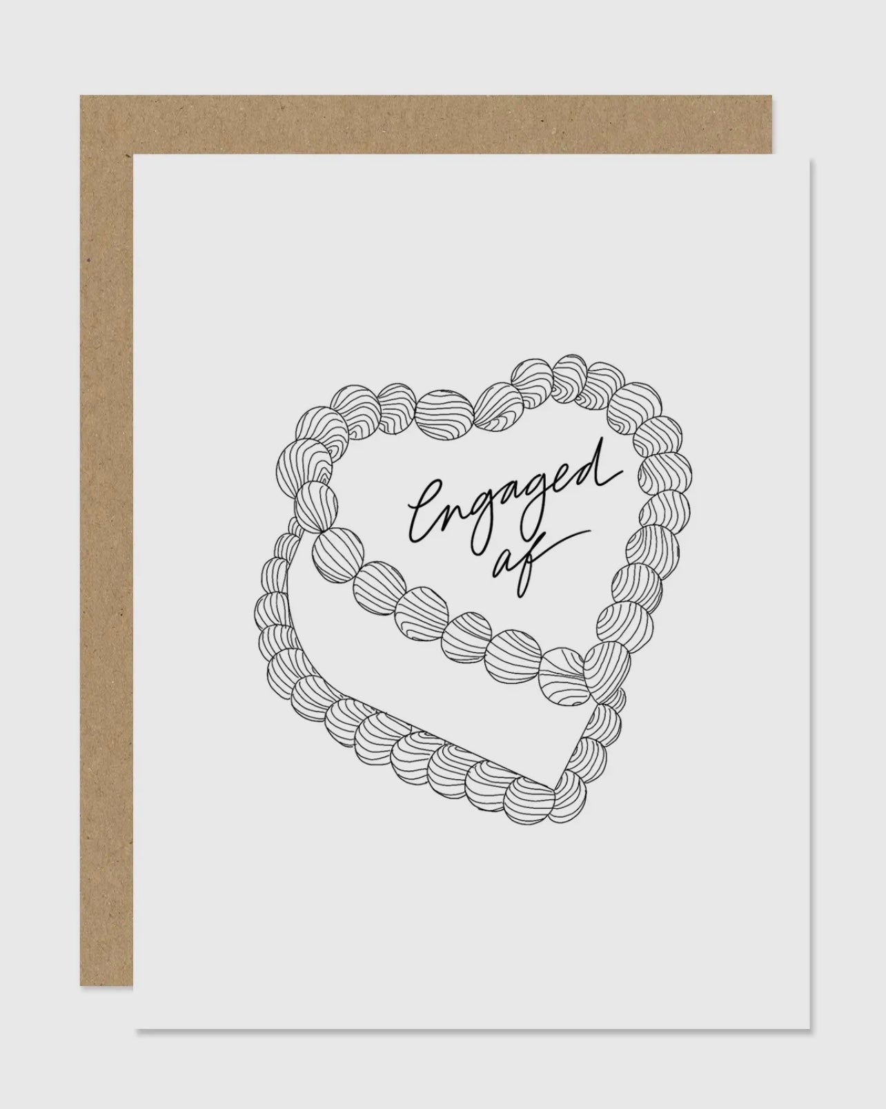 Engaged Af Card