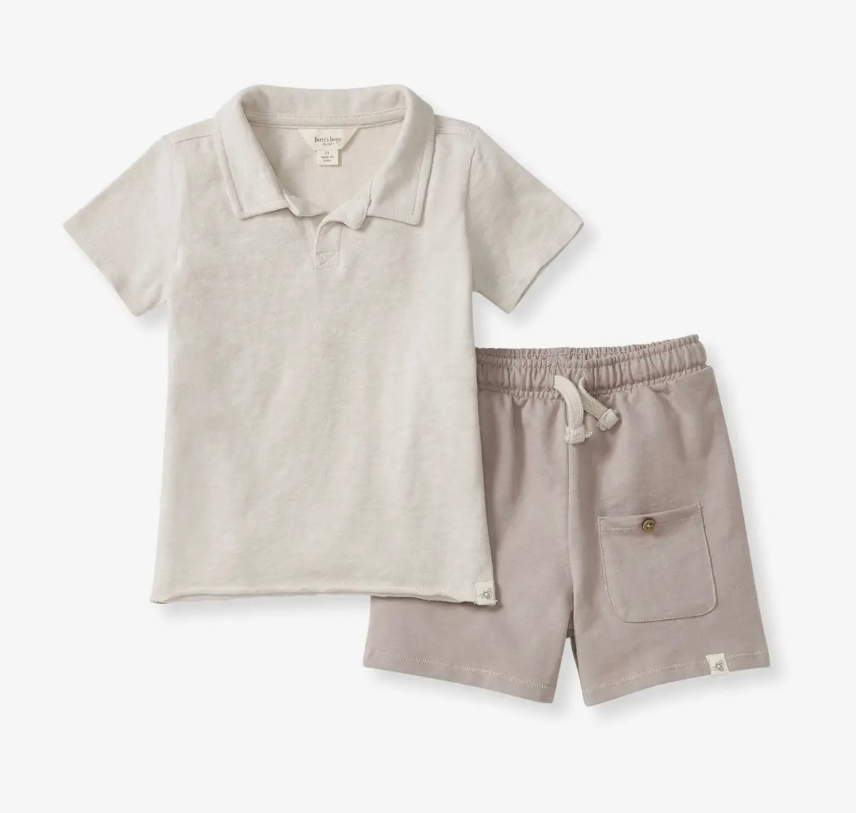 Chunky Polo Shirt & Shorts Set