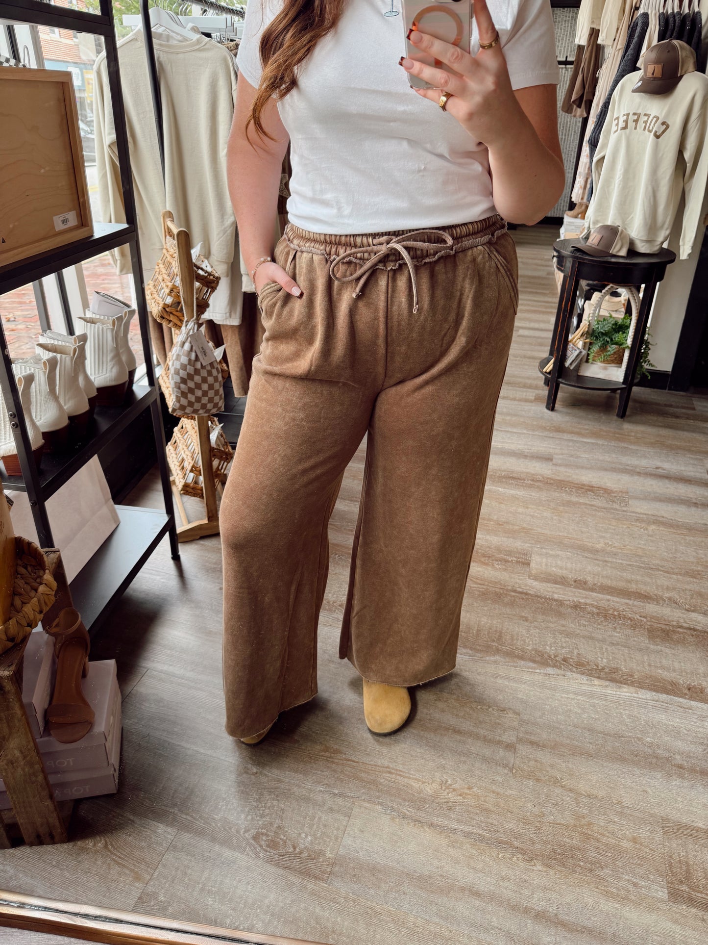 Amber Acid Wash Sweatpants