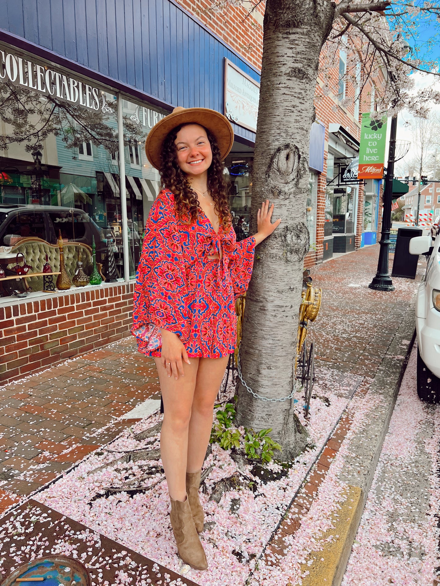 Dolly Paisley Romper