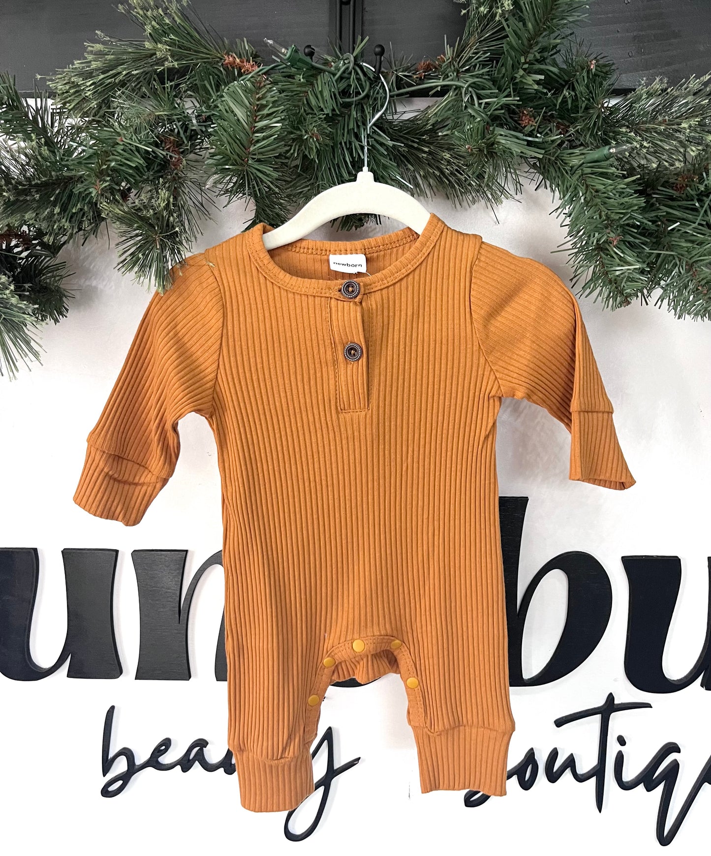 Rust Cotton Jumpsuit