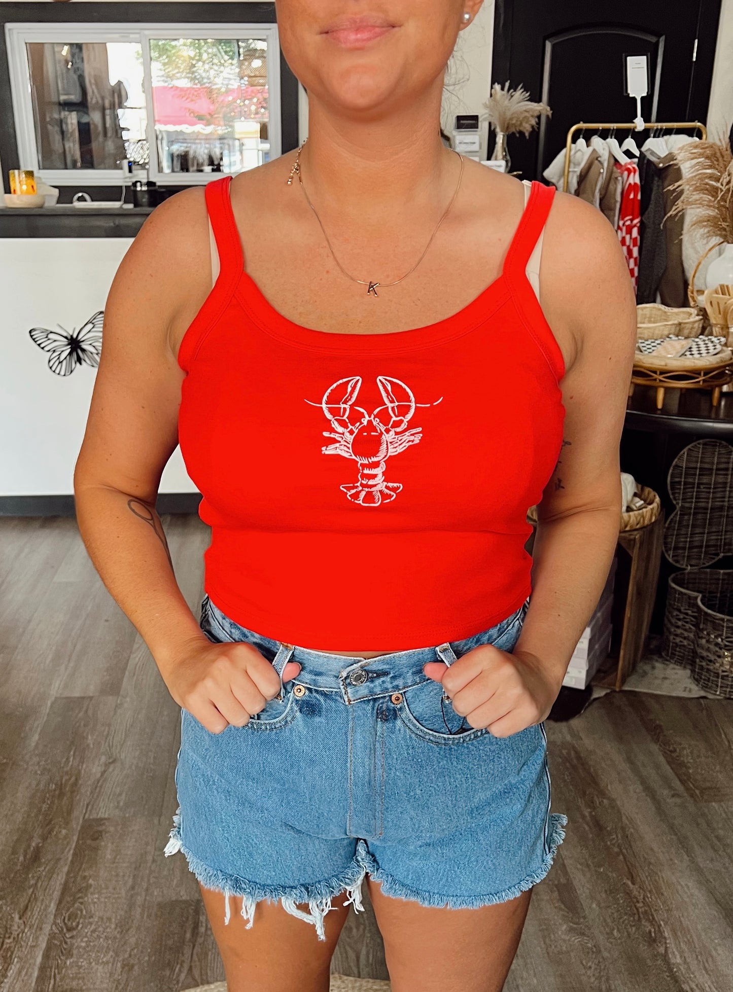 Lobster Cropped Tank