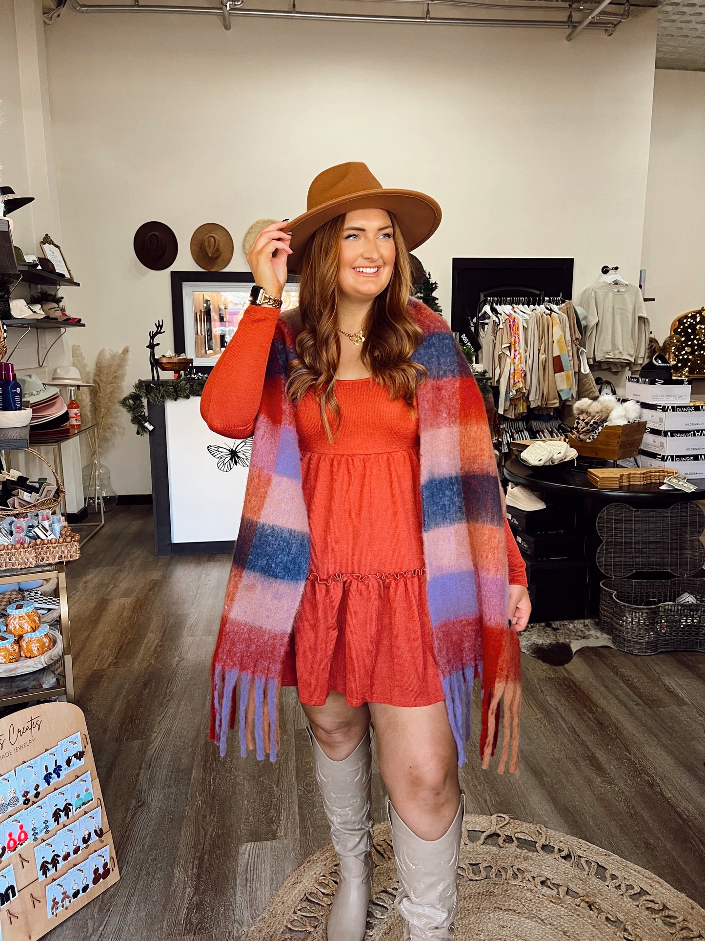Cinnamon Spice Dress