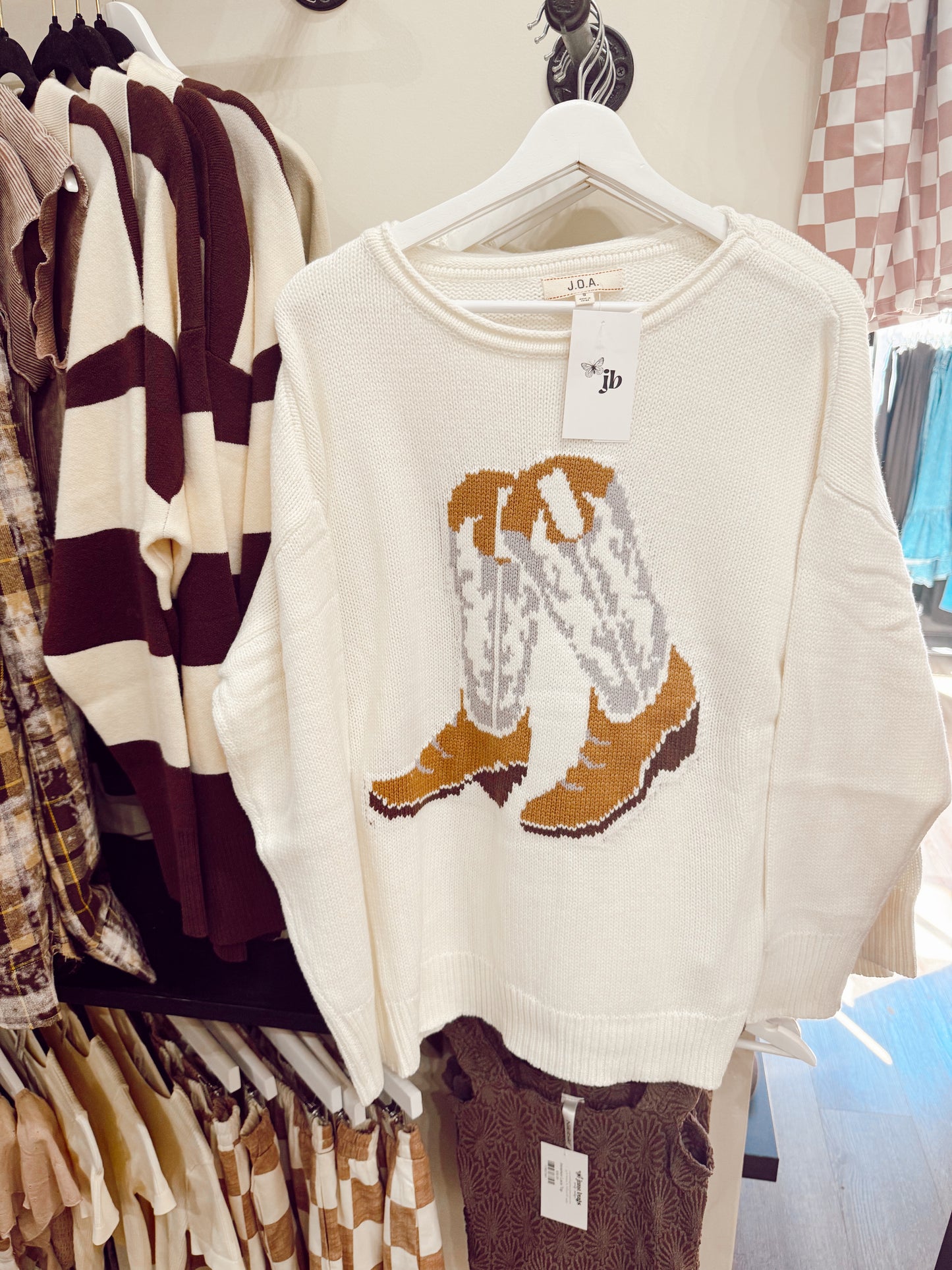Boot Scootin Sweater
