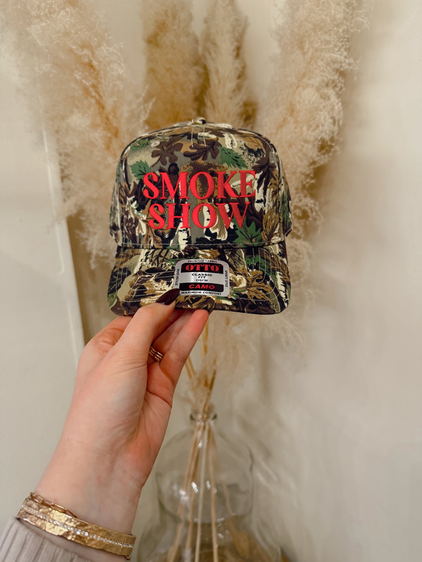 Camo Smokeshow Hat