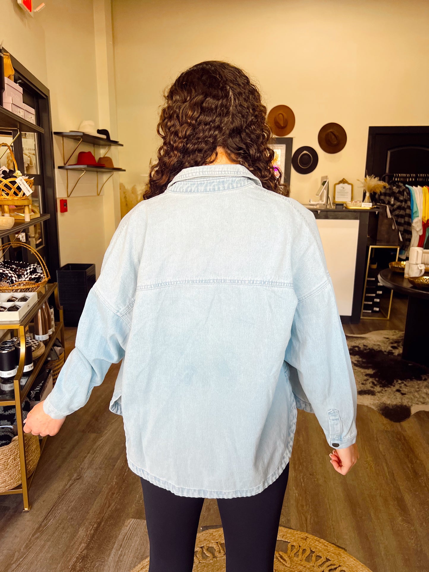 Daily Denim Shacket