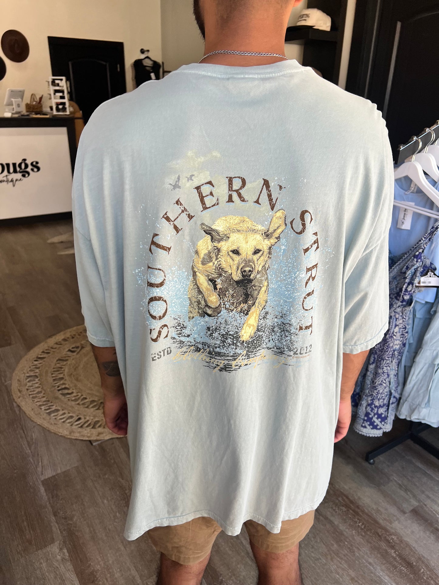 Southern Strut Yellow Lab