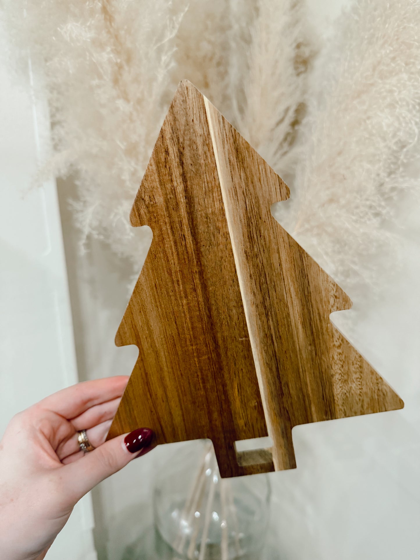 Christmas Tree Serving Board