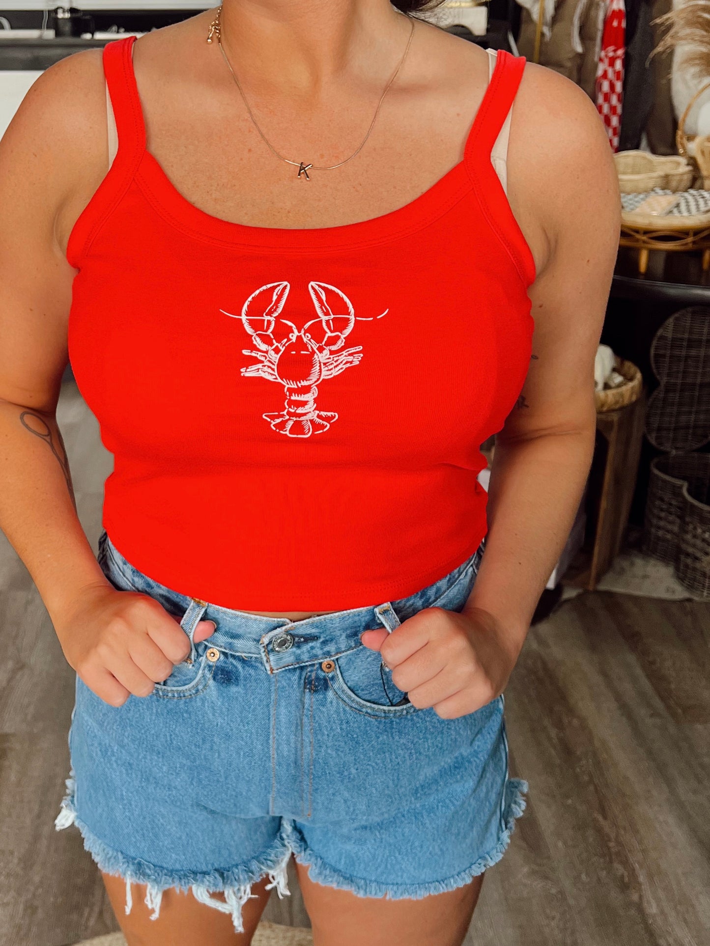 Lobster Cropped Tank