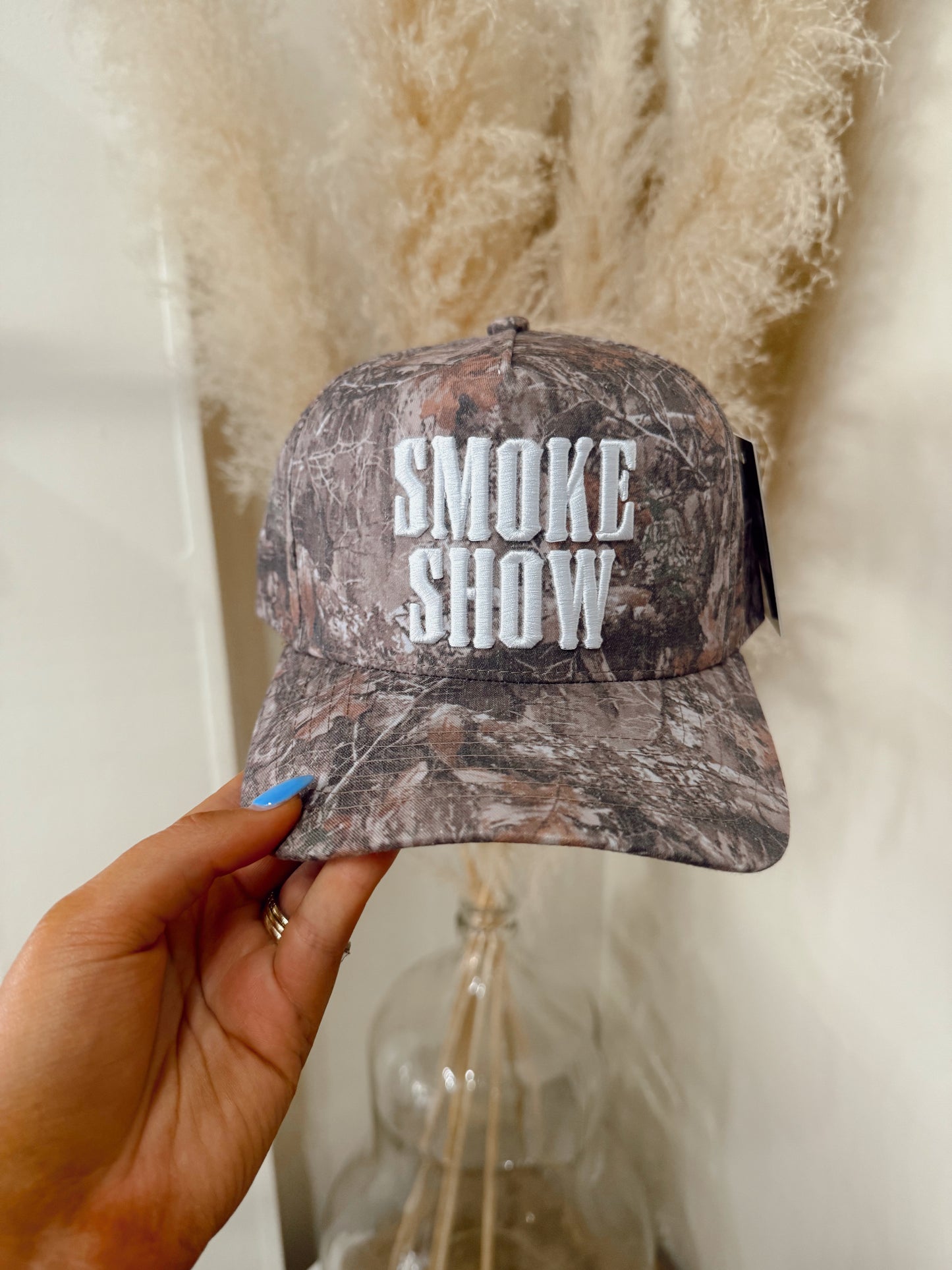 Camo Smoke Show Hat
