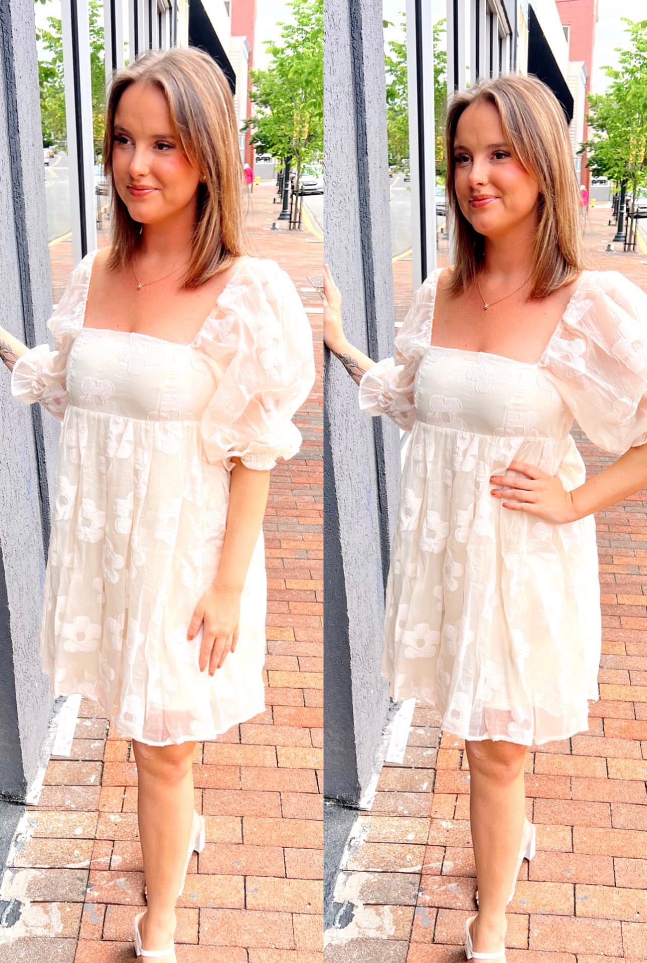 Petal Puff Dress
