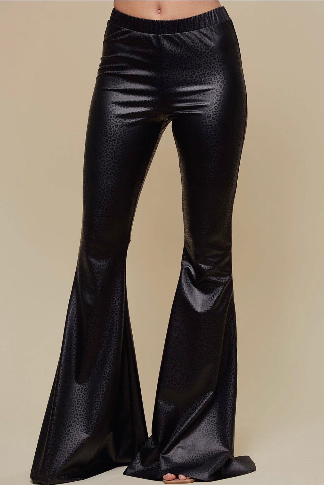 Plus Leopard Flares