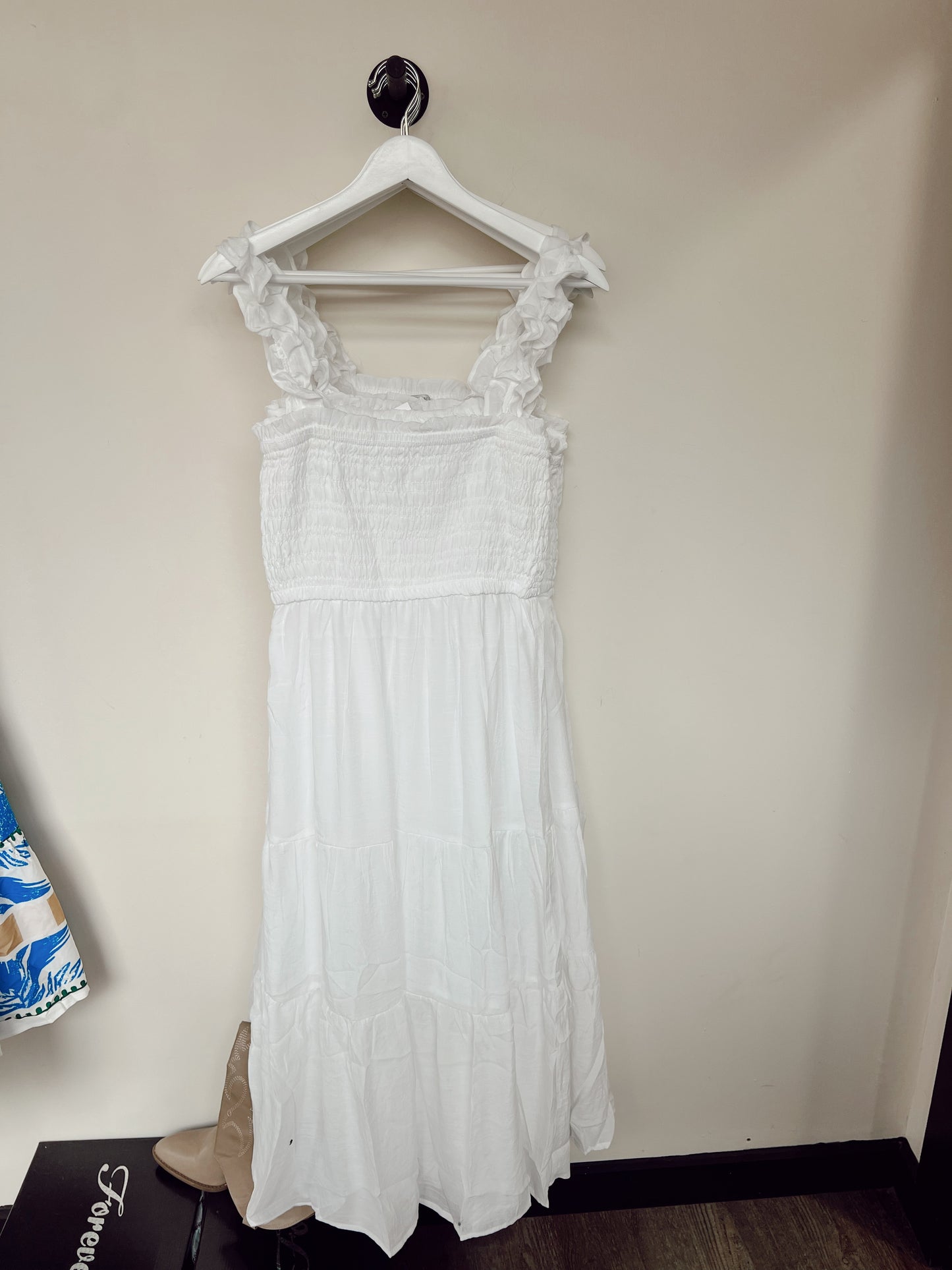 Ellie Ivory Midi Dress