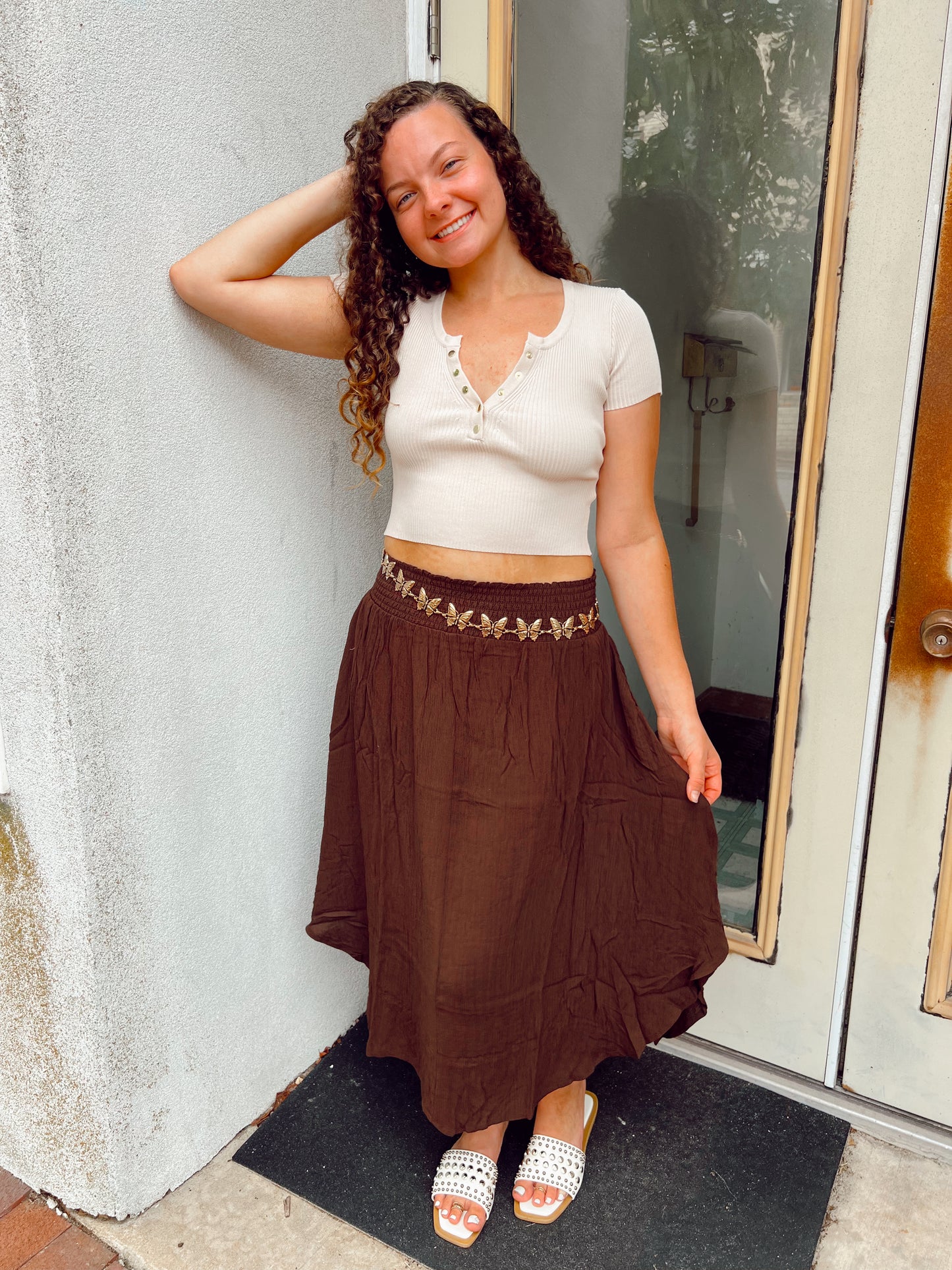 Brownie Maxi Skirt