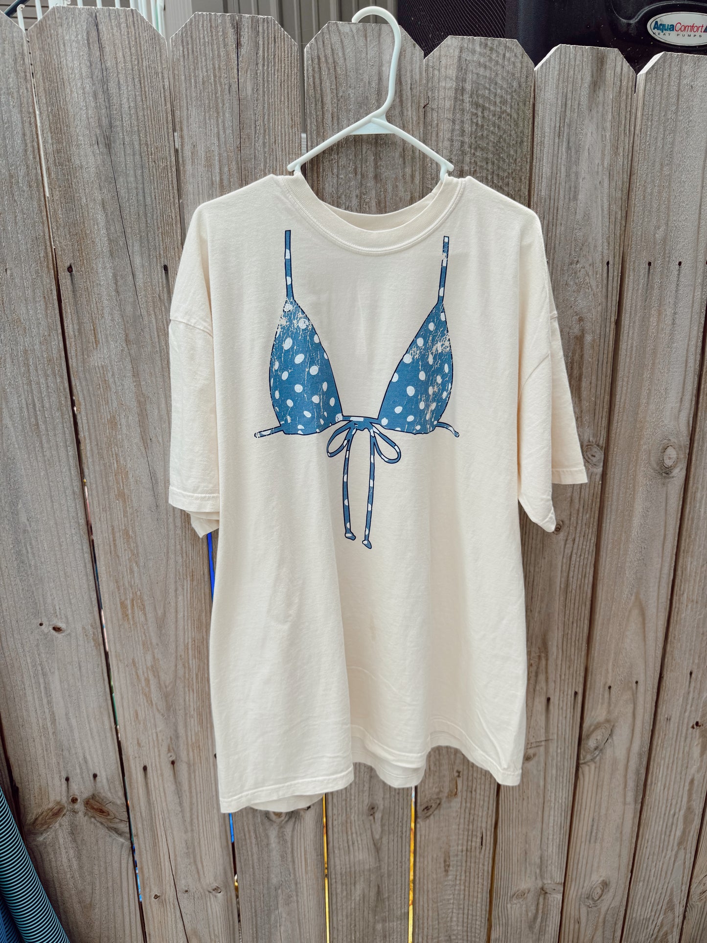 Patriotic Polka Dot Bikini Tee
