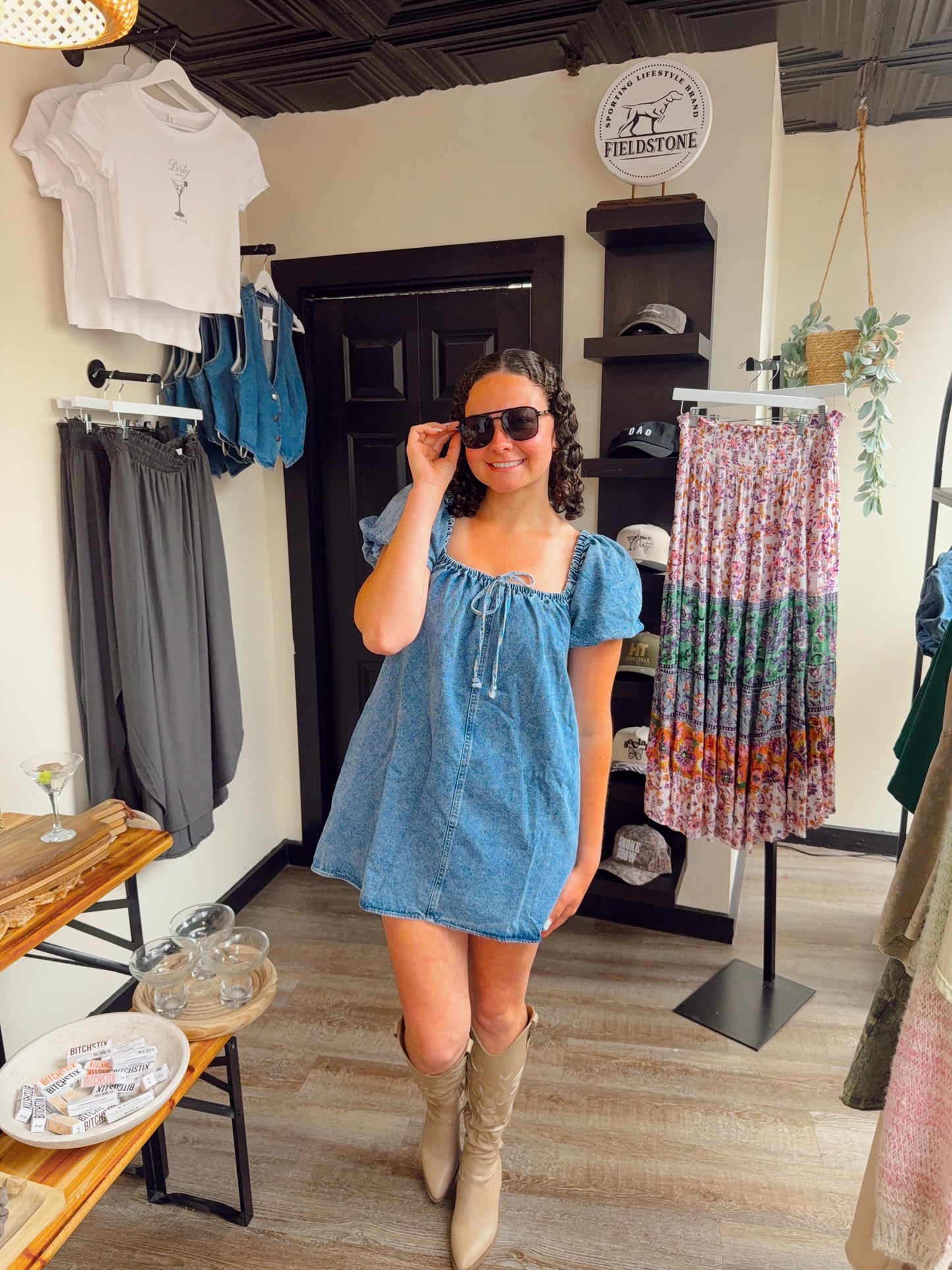 Demi Denim Dress