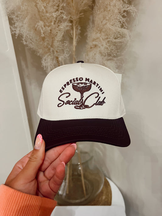 Espresso Martini Social Club Hat