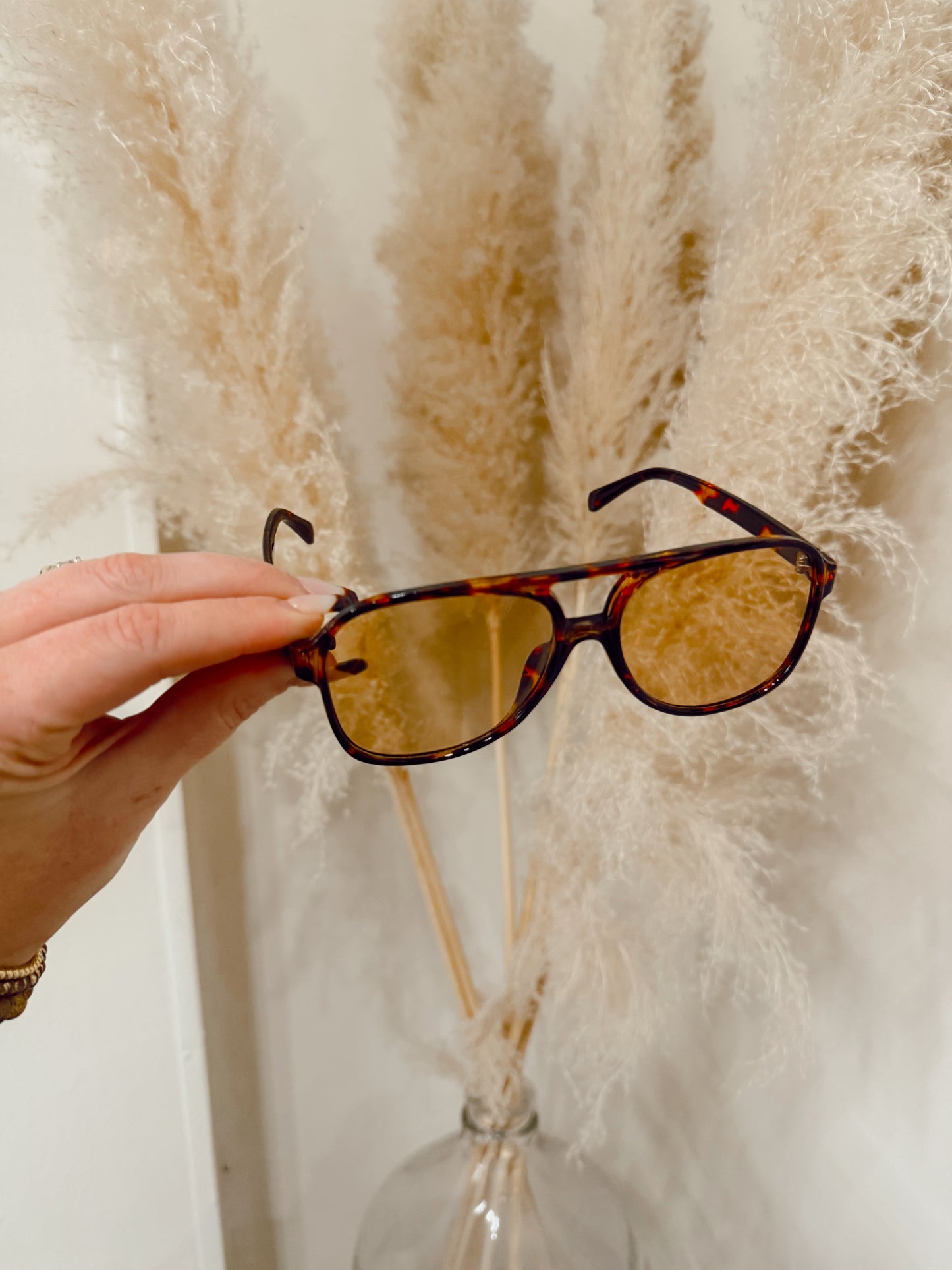 Leopard Vintage Aviators
