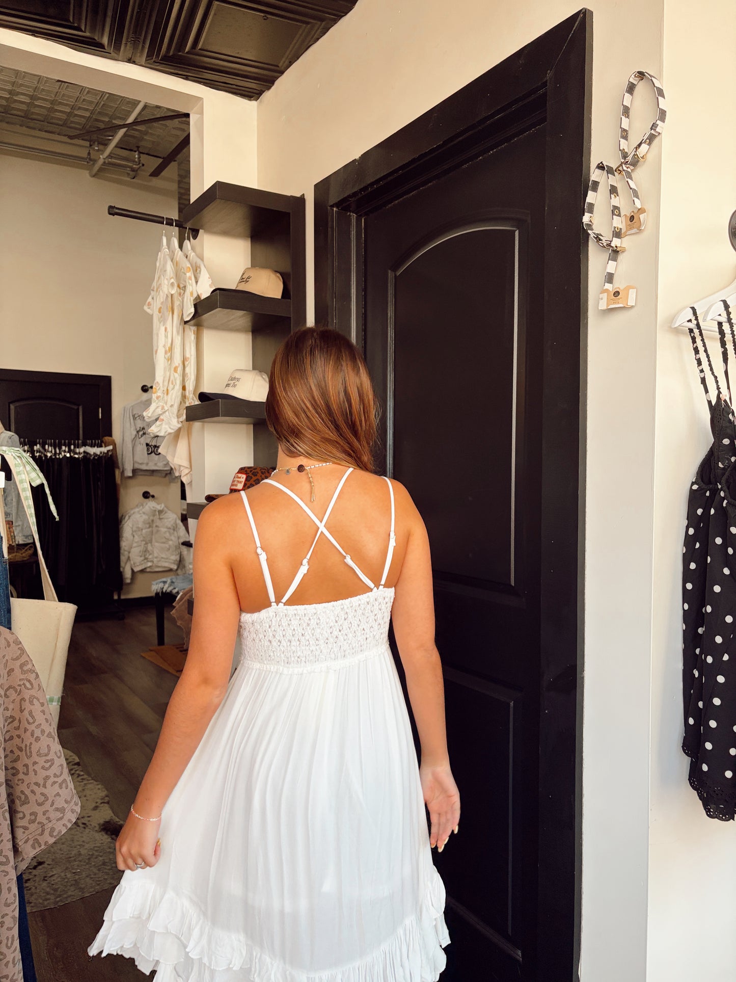Cora Crochet Lace Dress