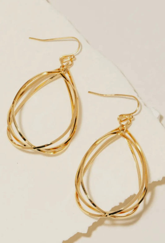 Gia Earrings Gold